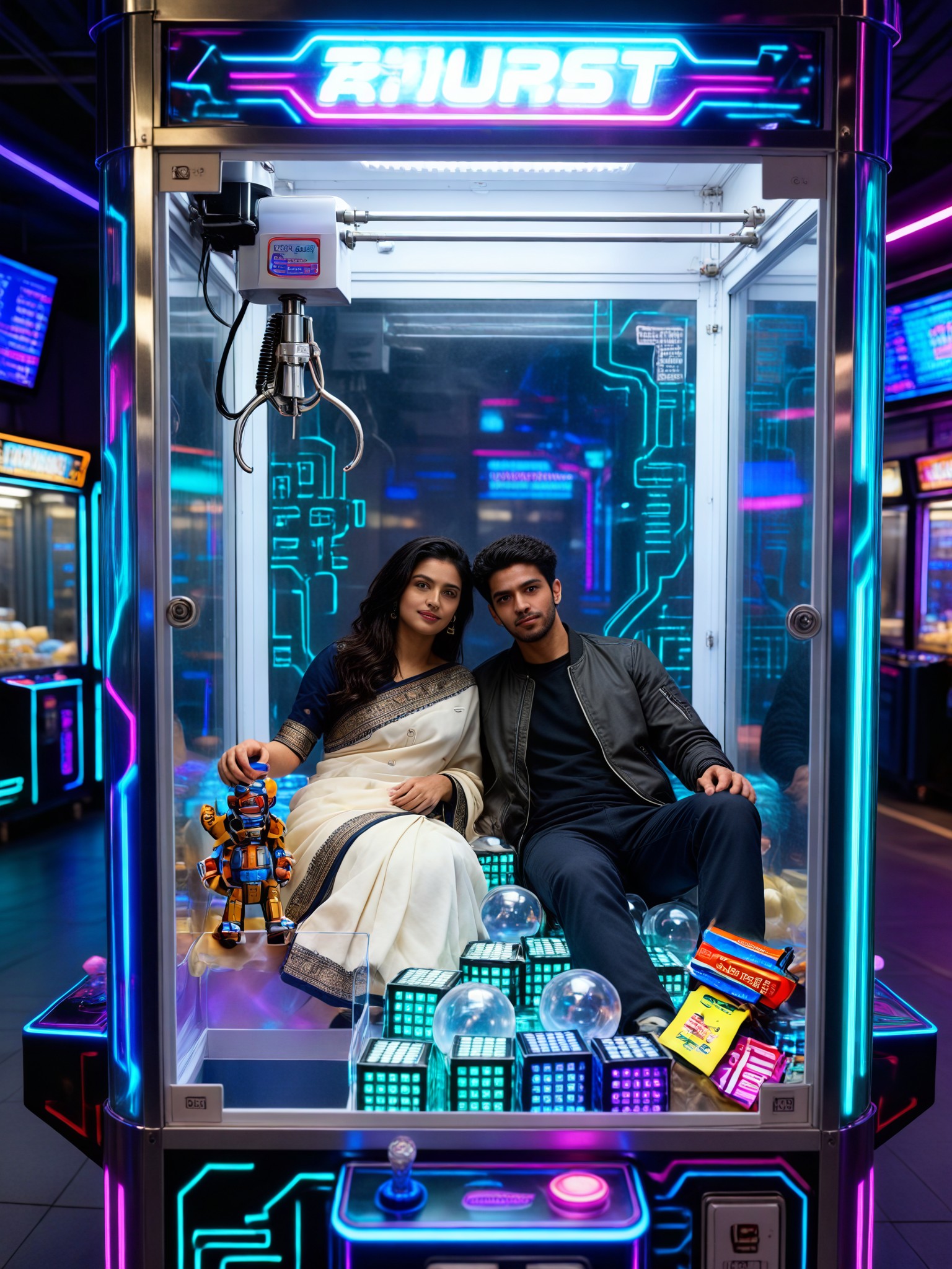 Cyber Arcade Couple image