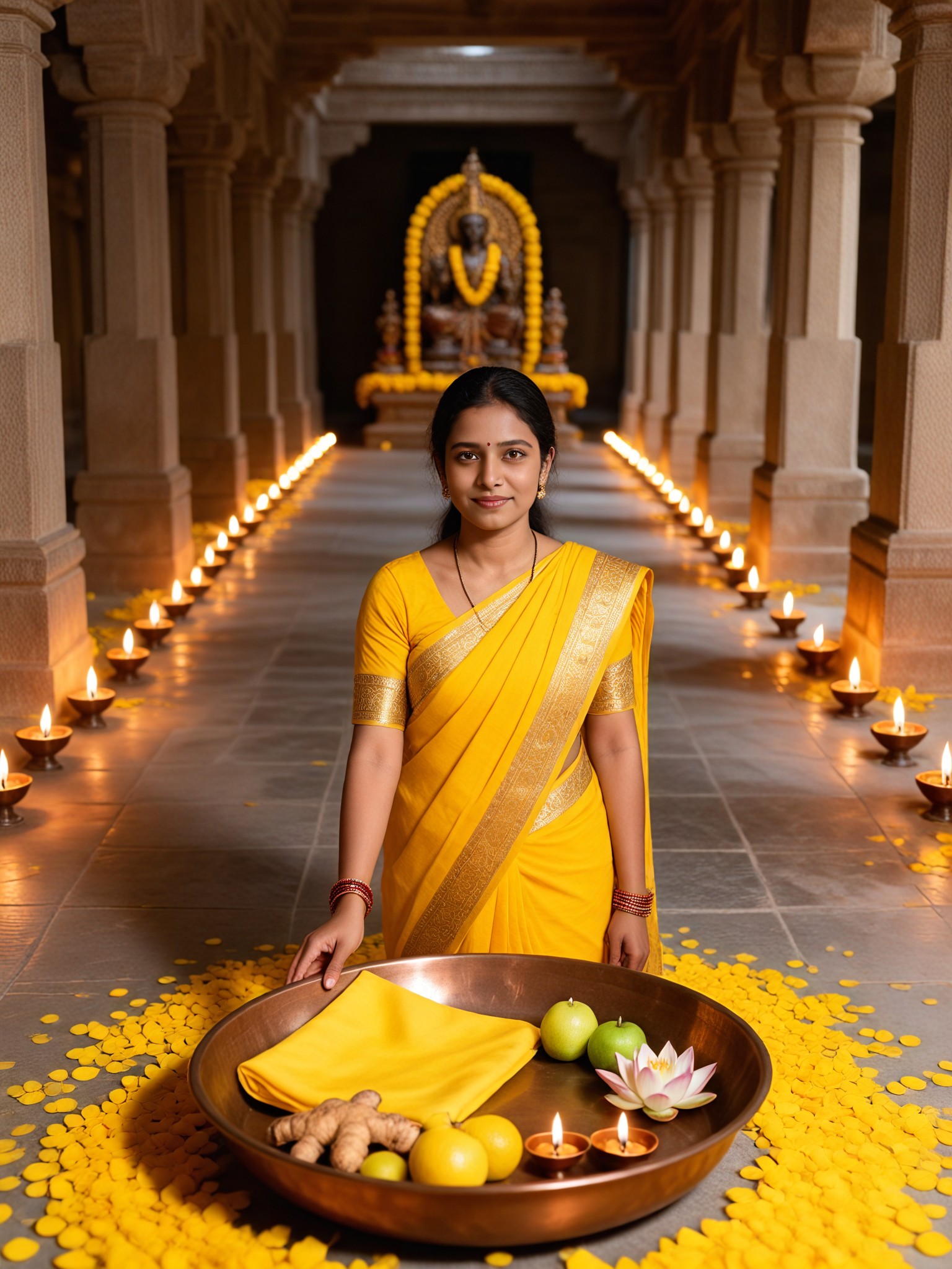 Temple Lamp Corridor image
