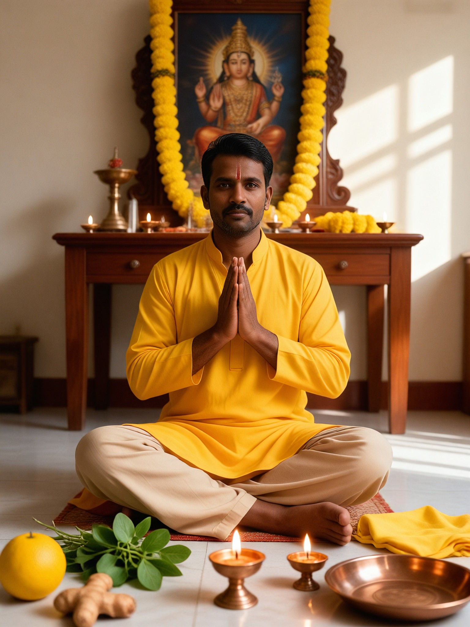 Home Vishnu Prayer image