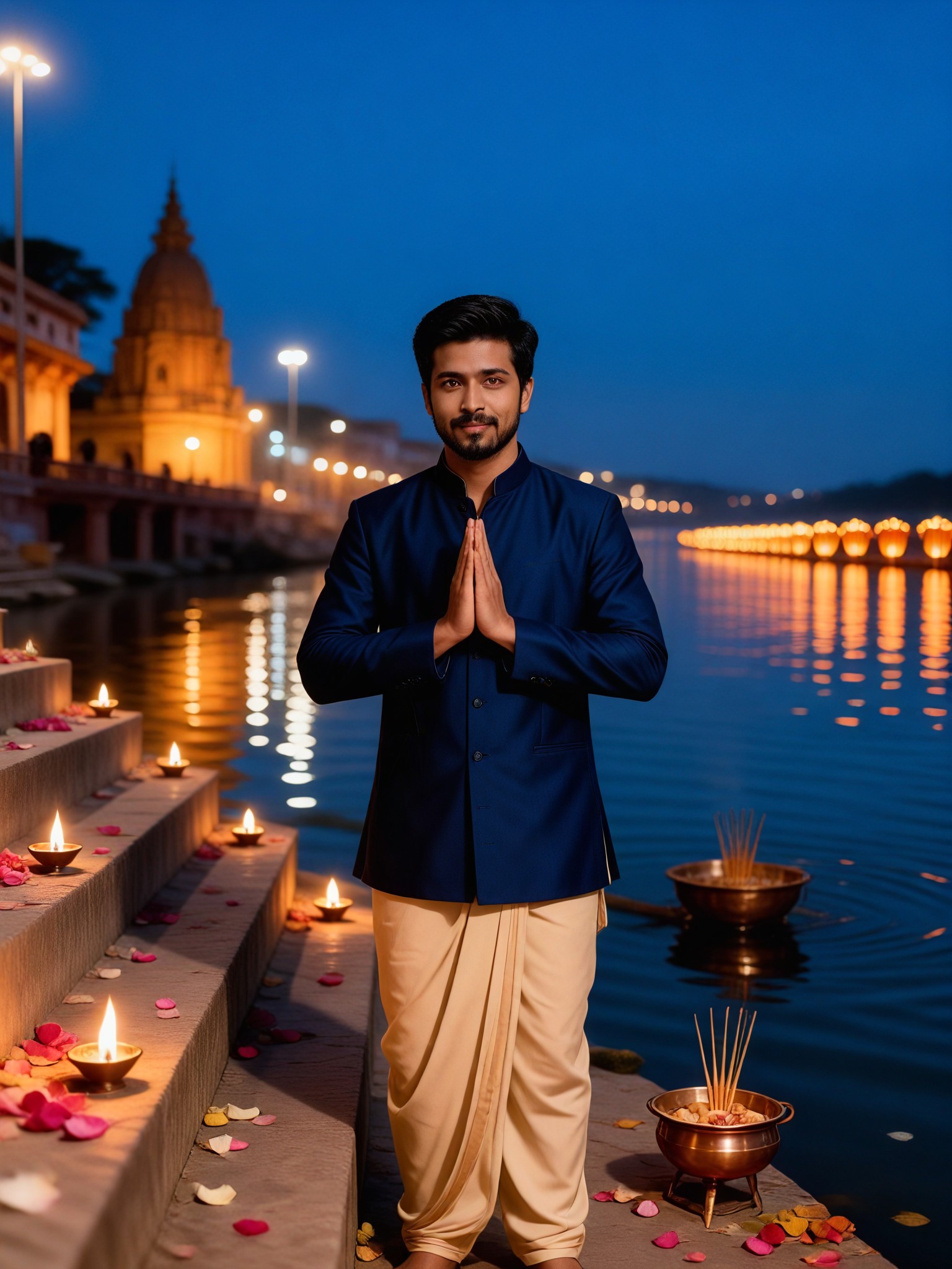 Ganges Festival: Evening River Namaste image