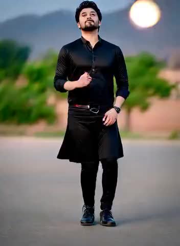 Alluring masculine dance  image