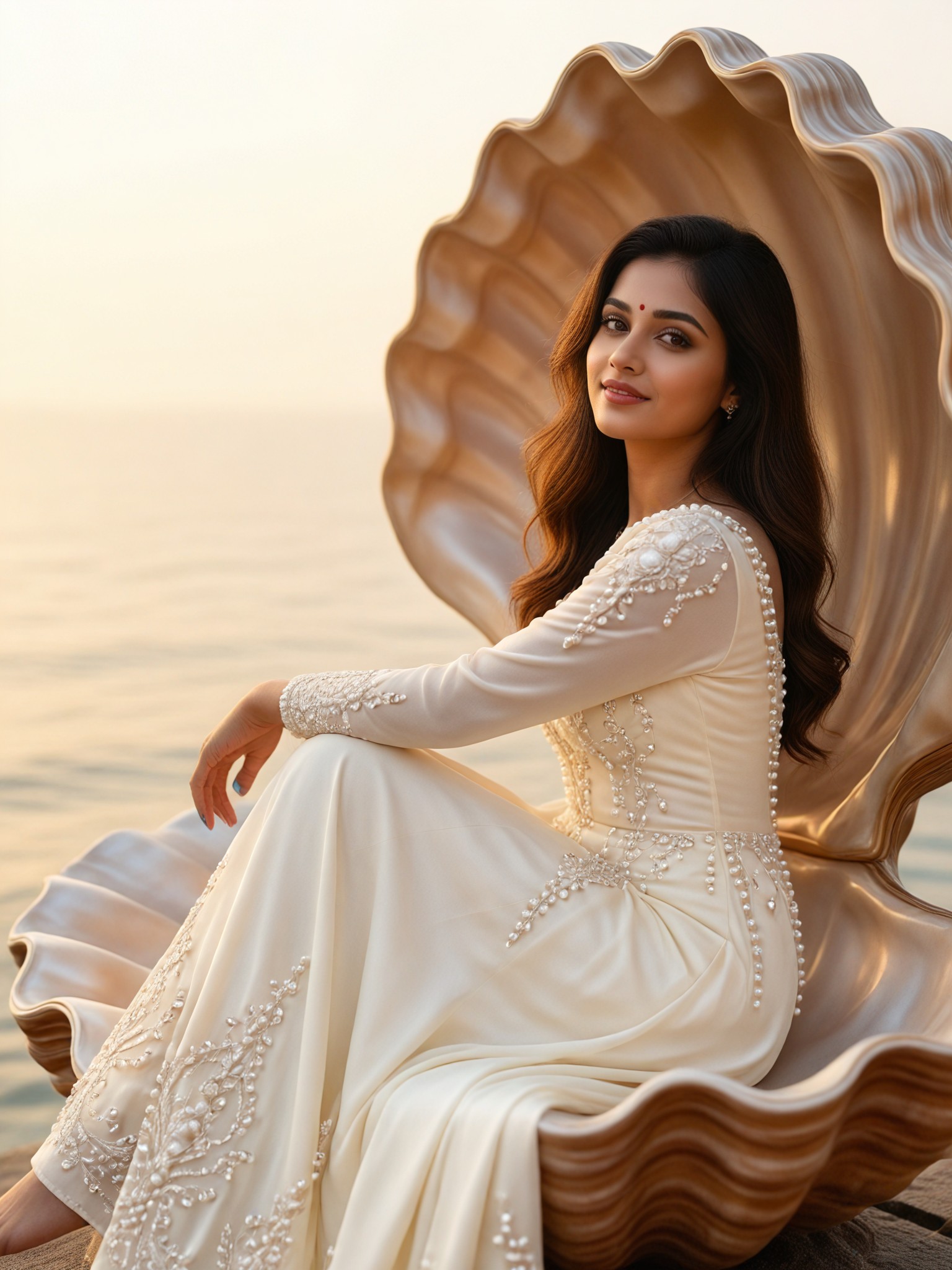 Shell pearl portrait-3 image