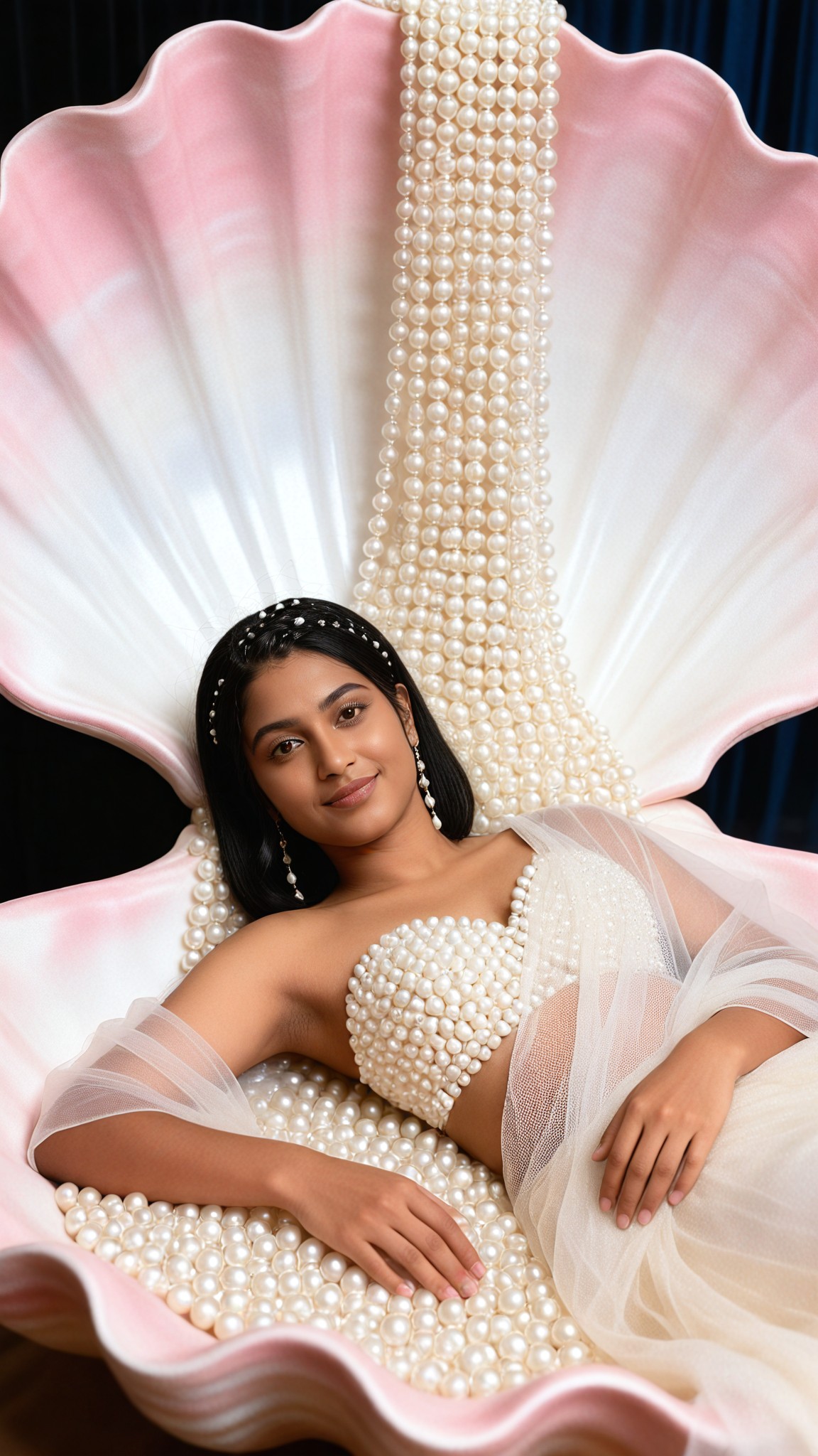Shell pearl portrait-4 image