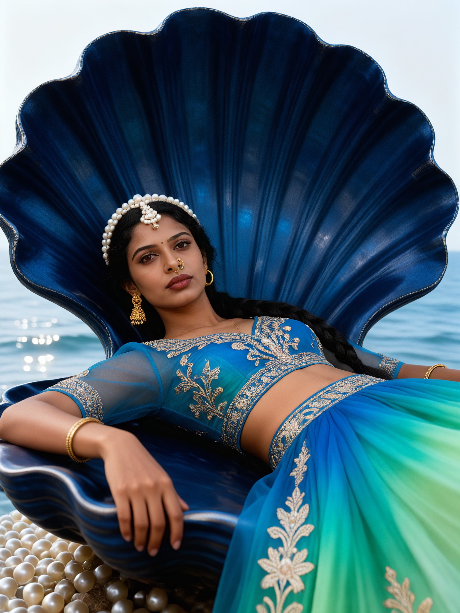 Shell pearl portrait-13 image
