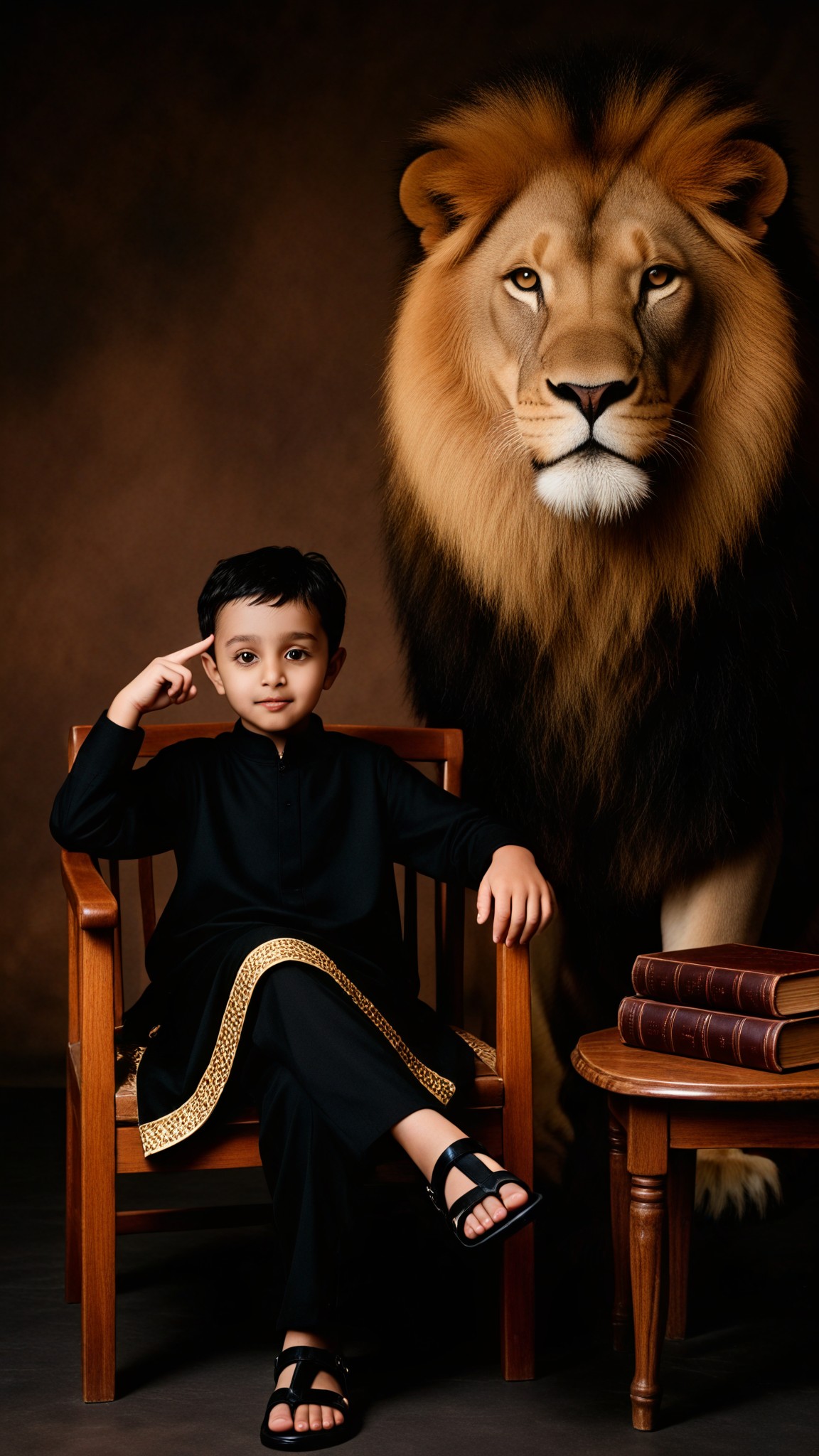 Child & Lion - p1 image