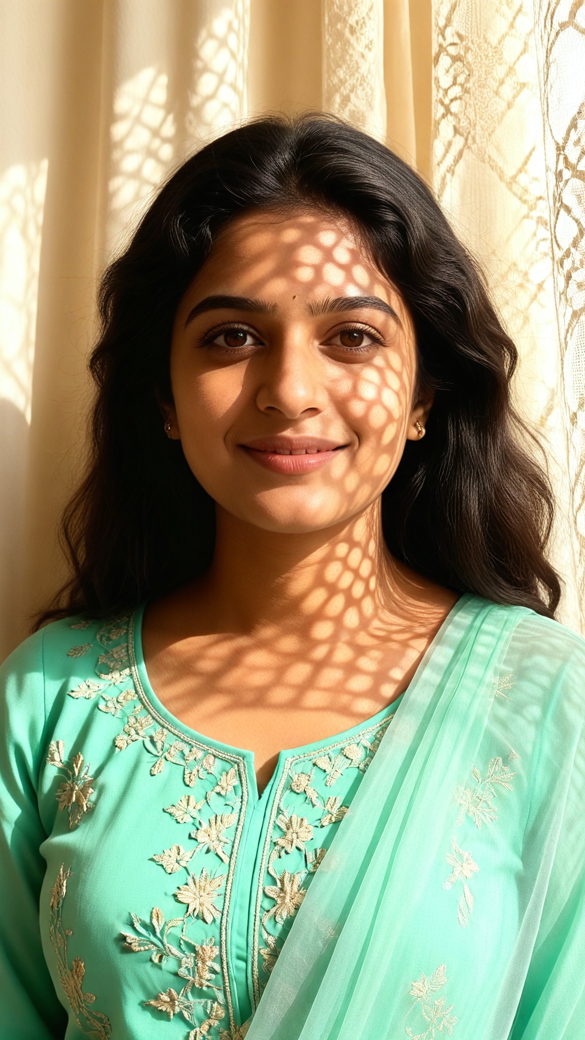 Mint Lace Light image