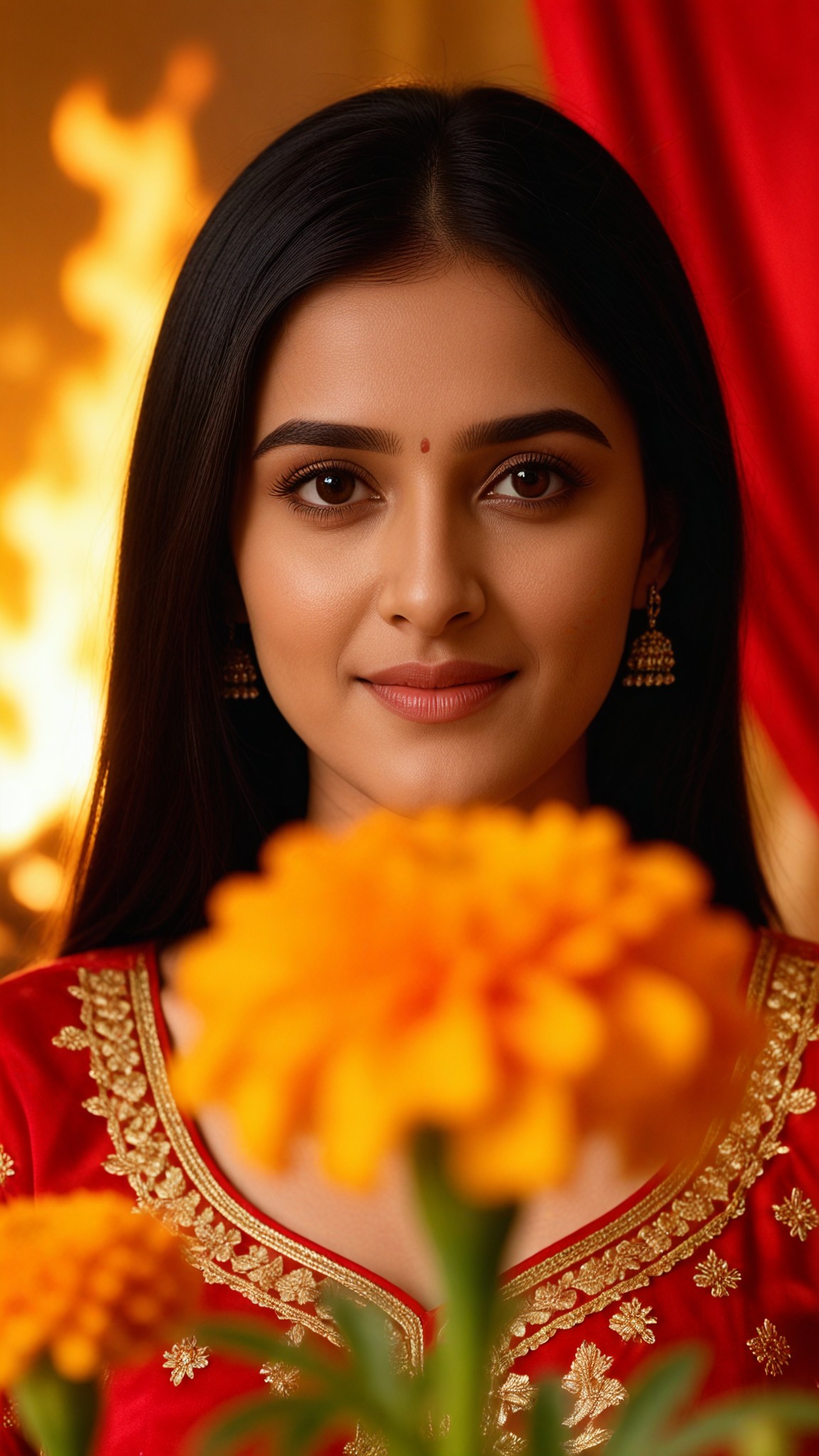 Red Gold Bloom image