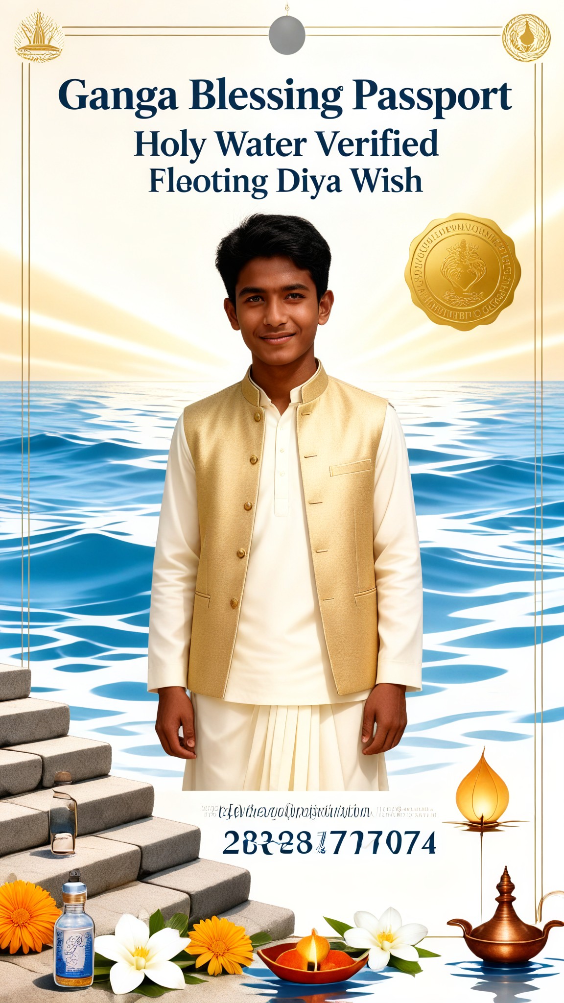 Ganga Blessing Passport image