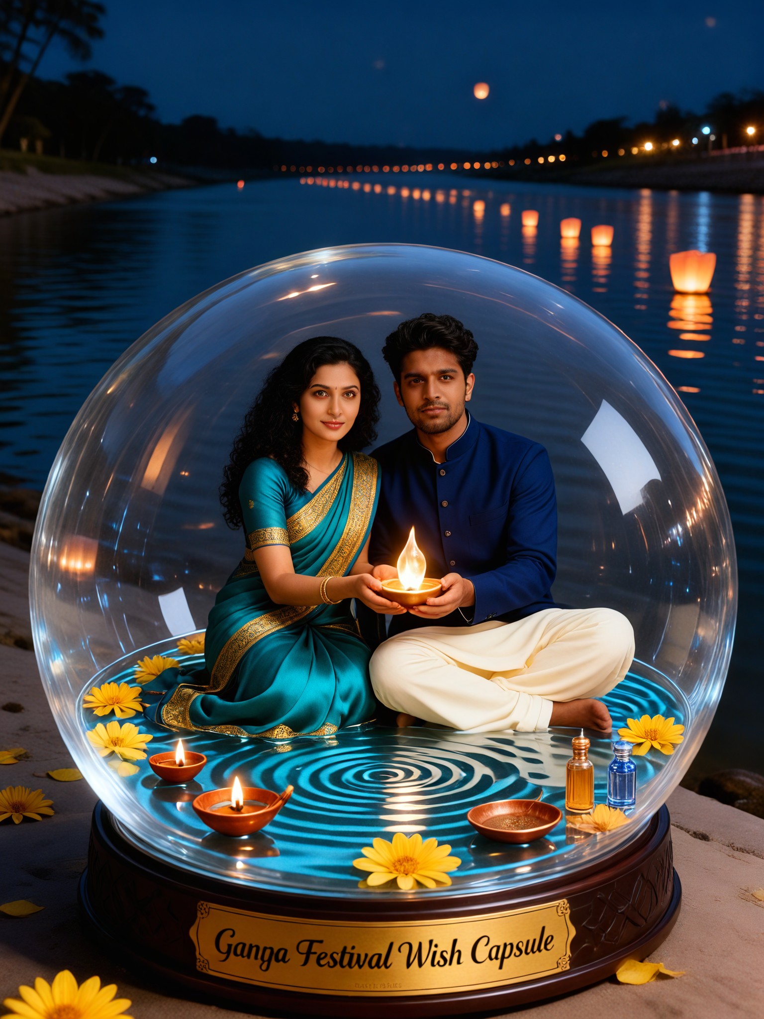Ganges Festival: Diya Wish Capsule image