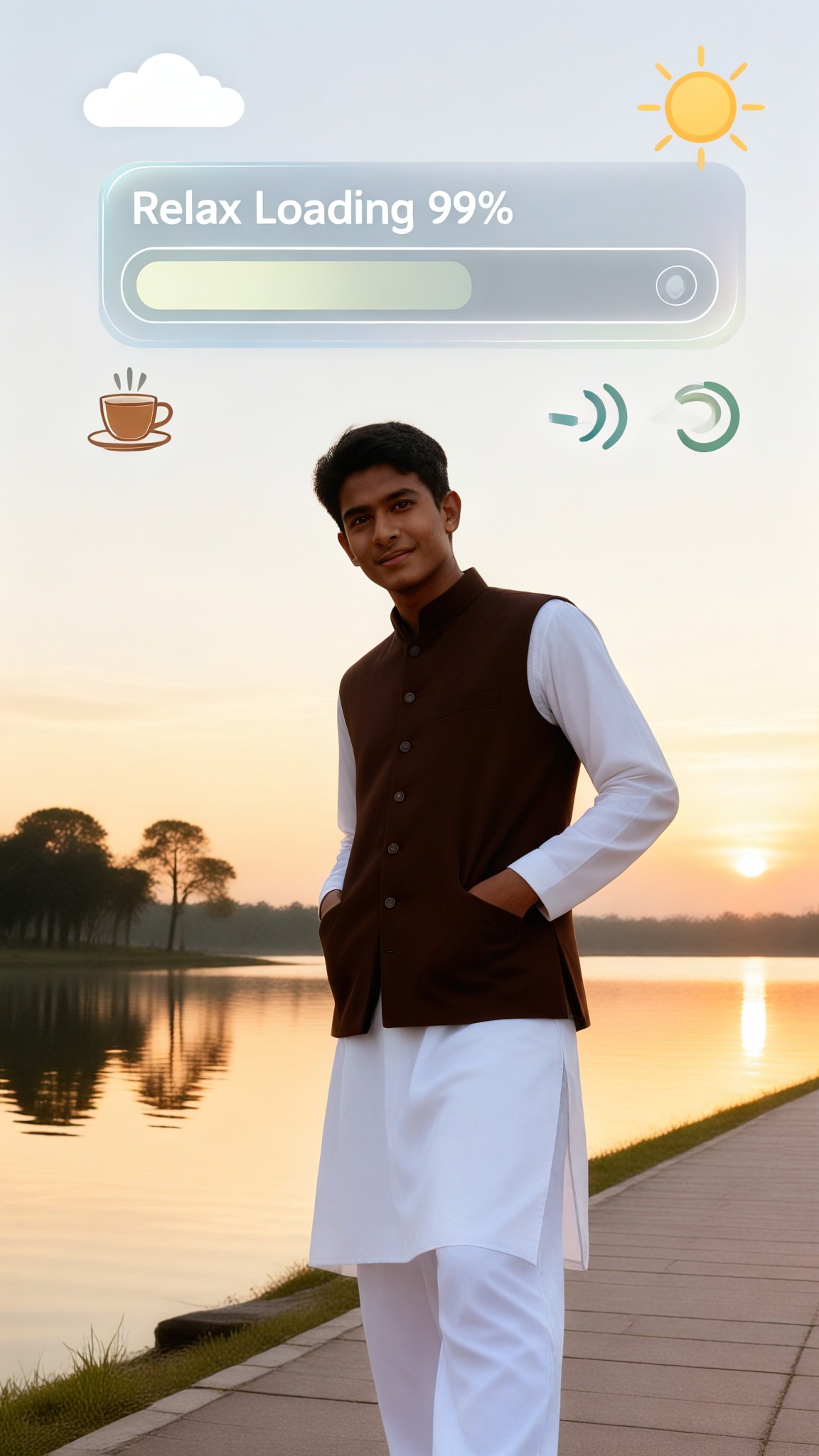 Relax Loading Portrait image
