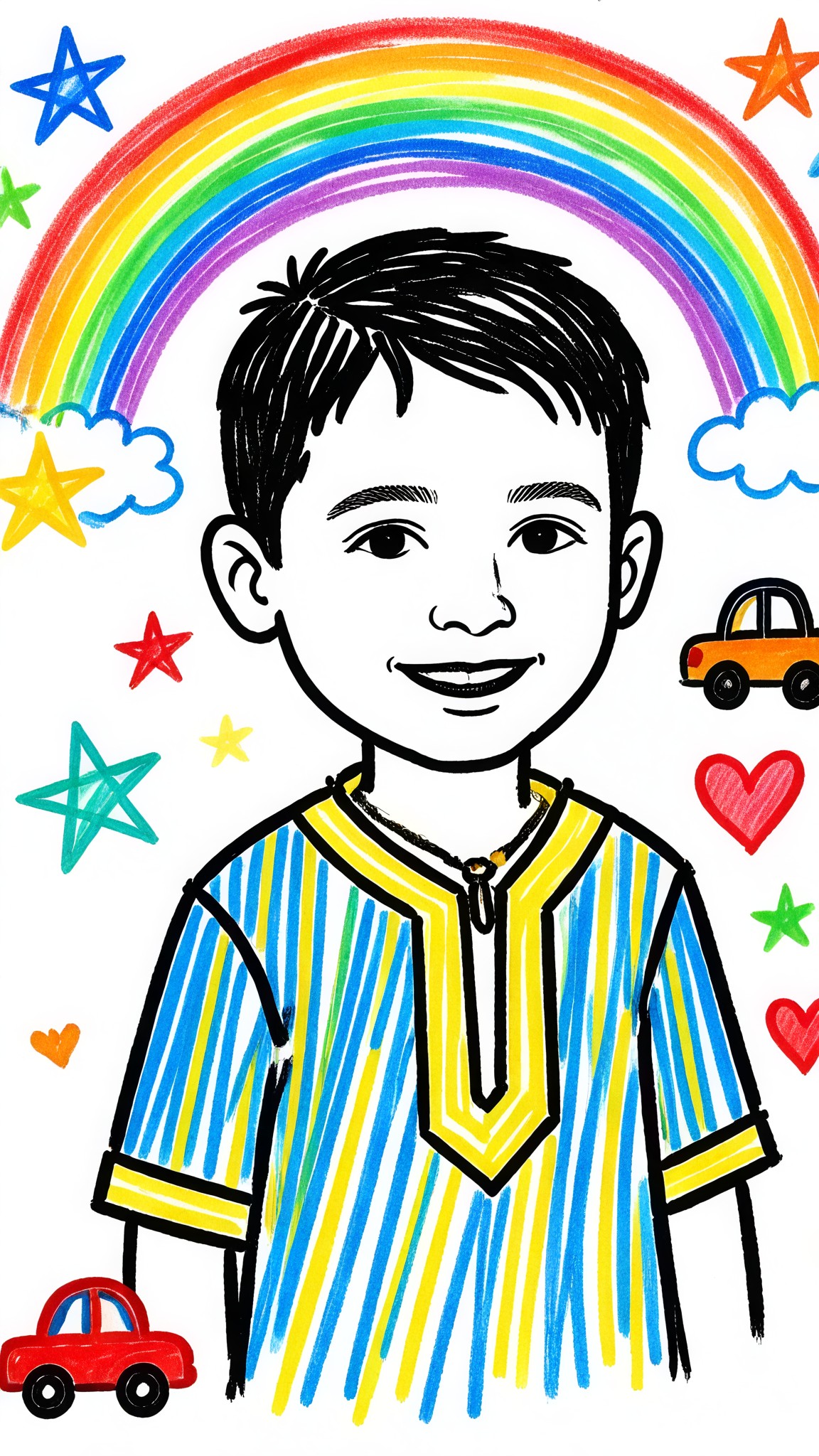 Crayon+Graffiti portrait-26 image