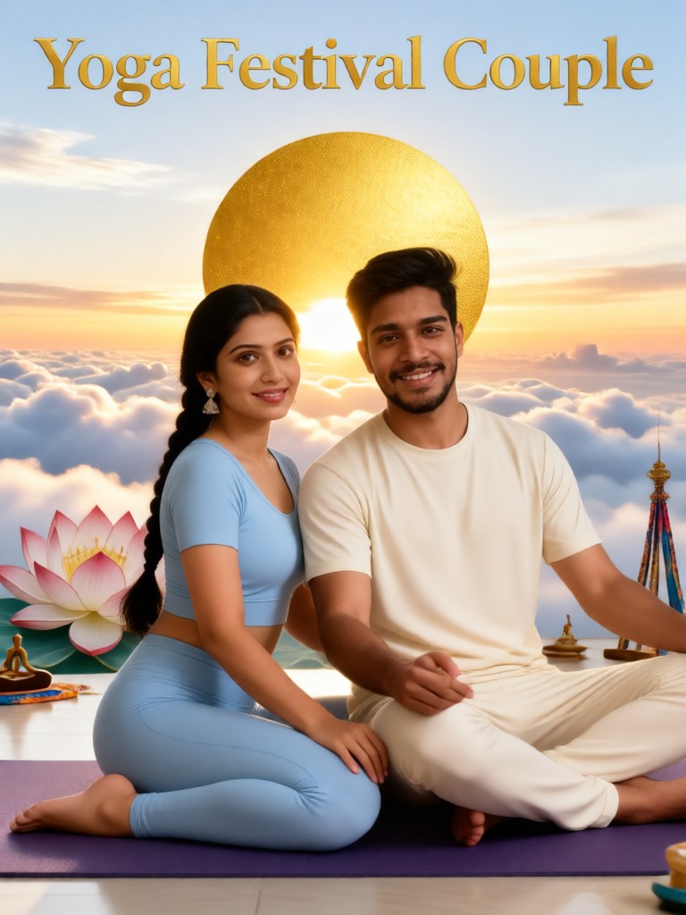 Festival Couple Glow image