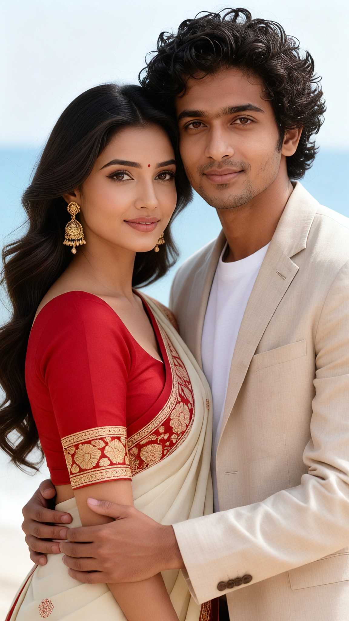 Simple and romantic group photo image