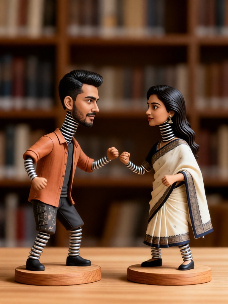 spring couple fight image