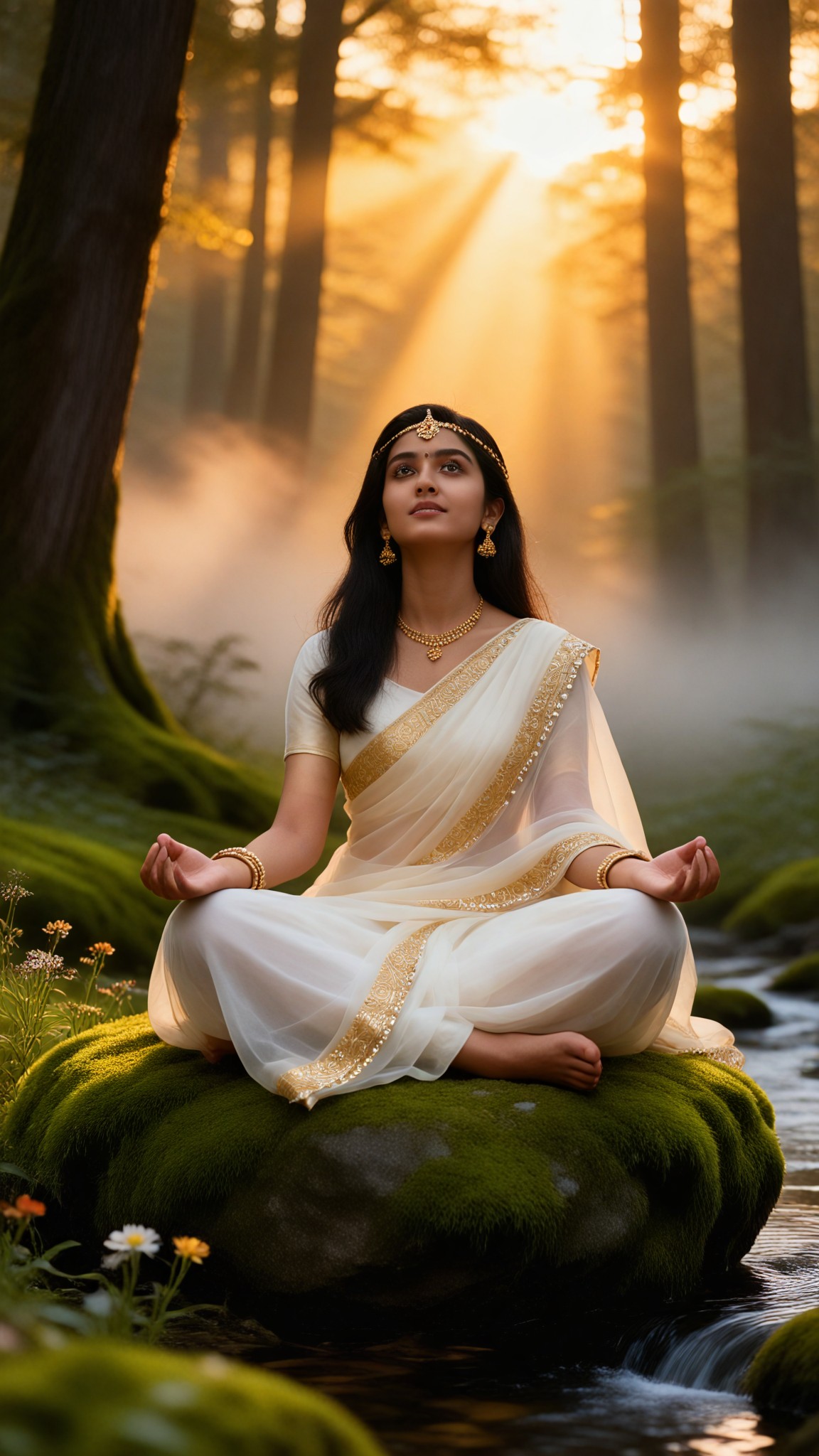 Meditation in the Woods image