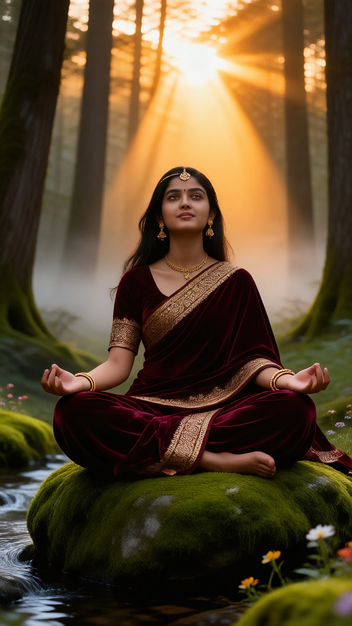 Meditation in the Woods image