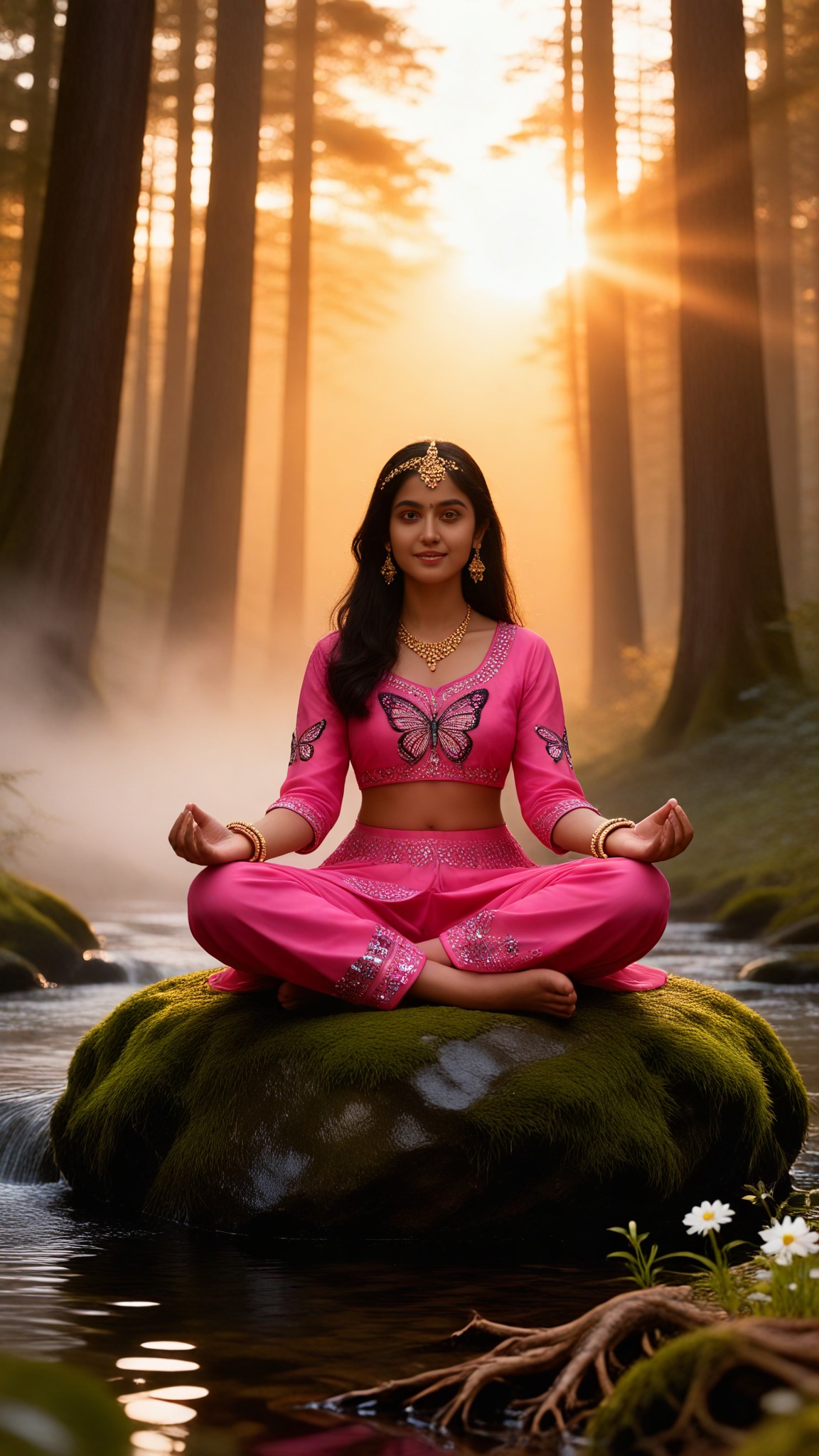 Meditation in the Woods image