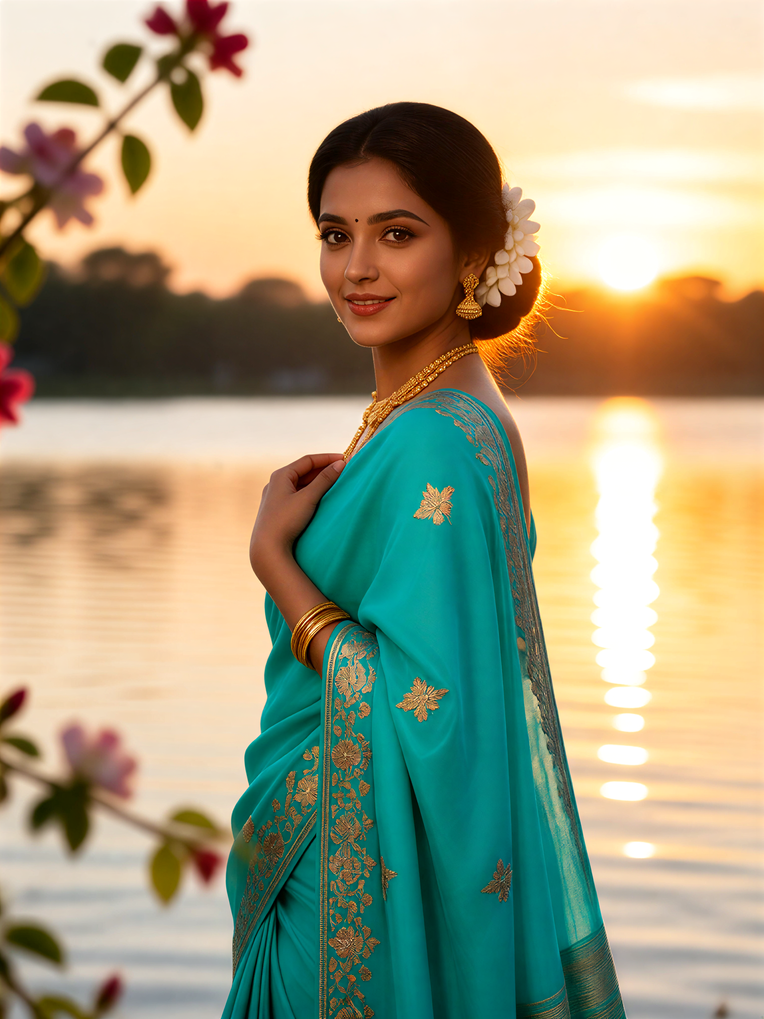 Golden Jewelry Gaze image