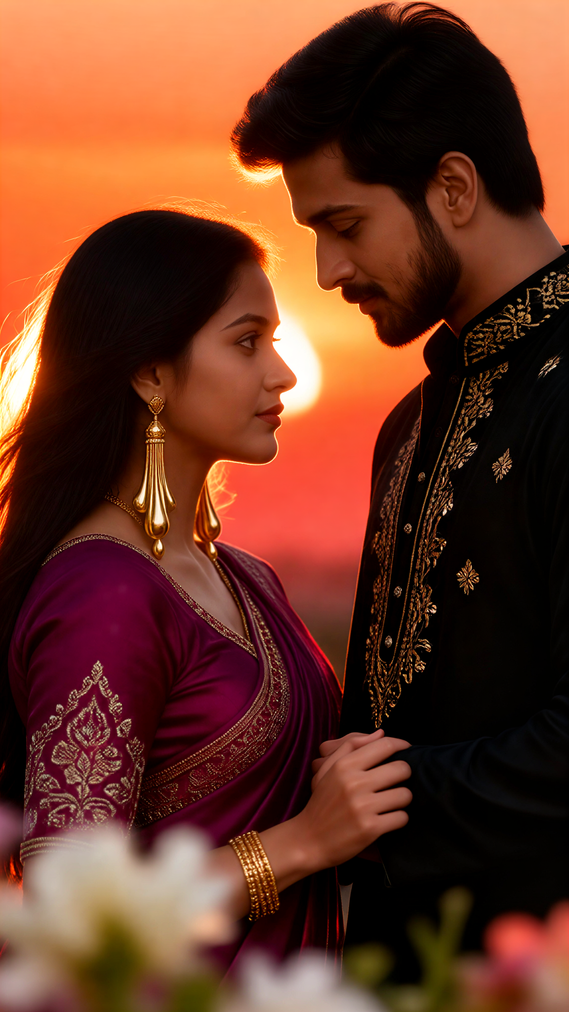 Golden Couple Gaze image
