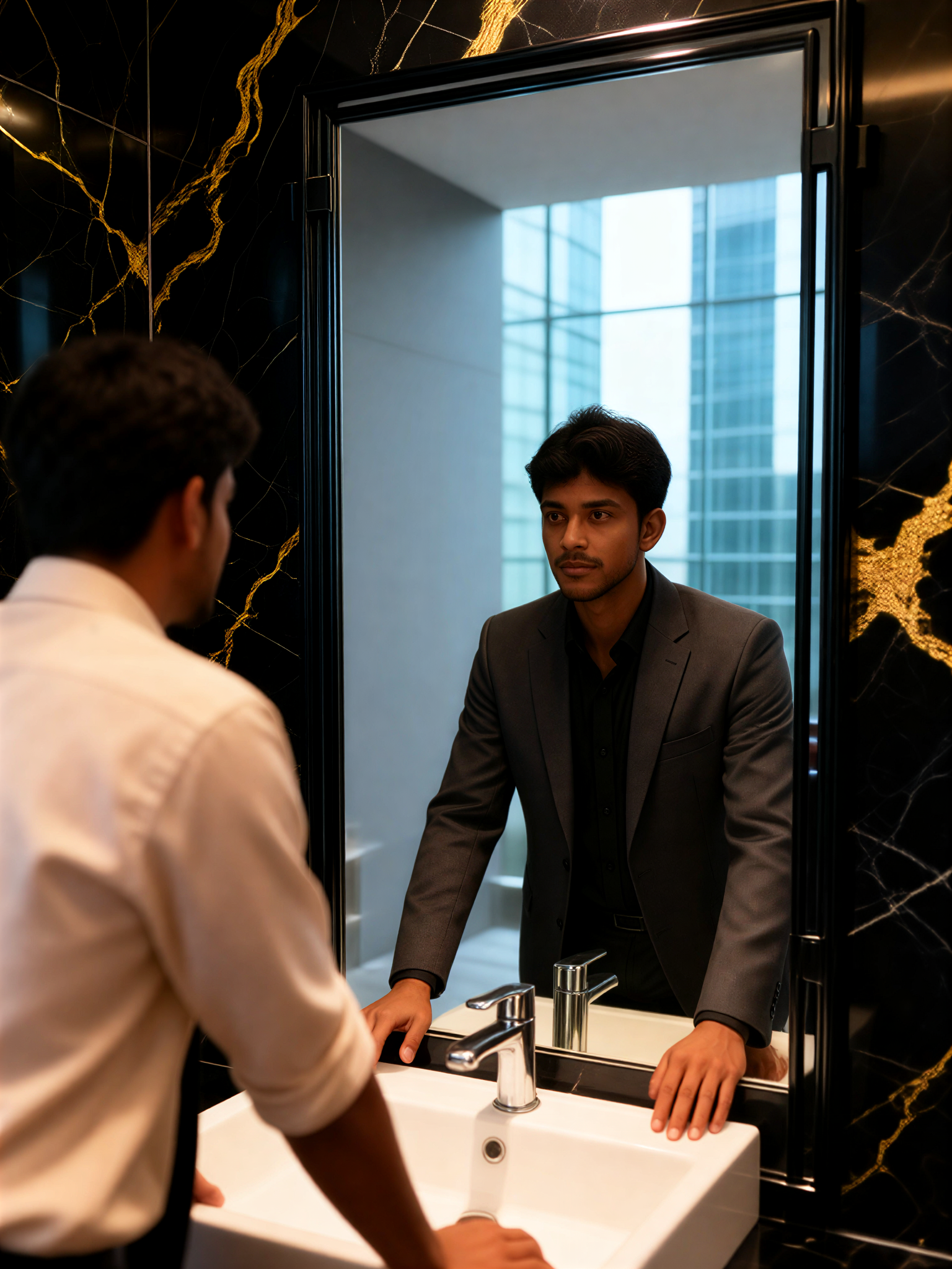 Future CEO Mirror image