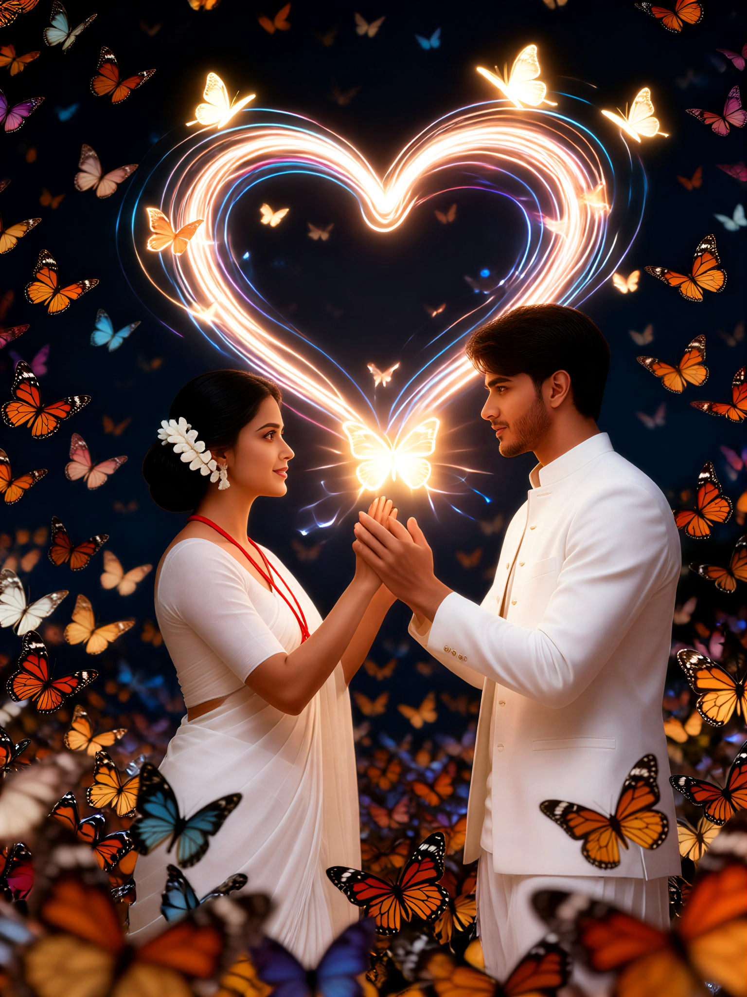 Glowing Butterfly couple-2 image