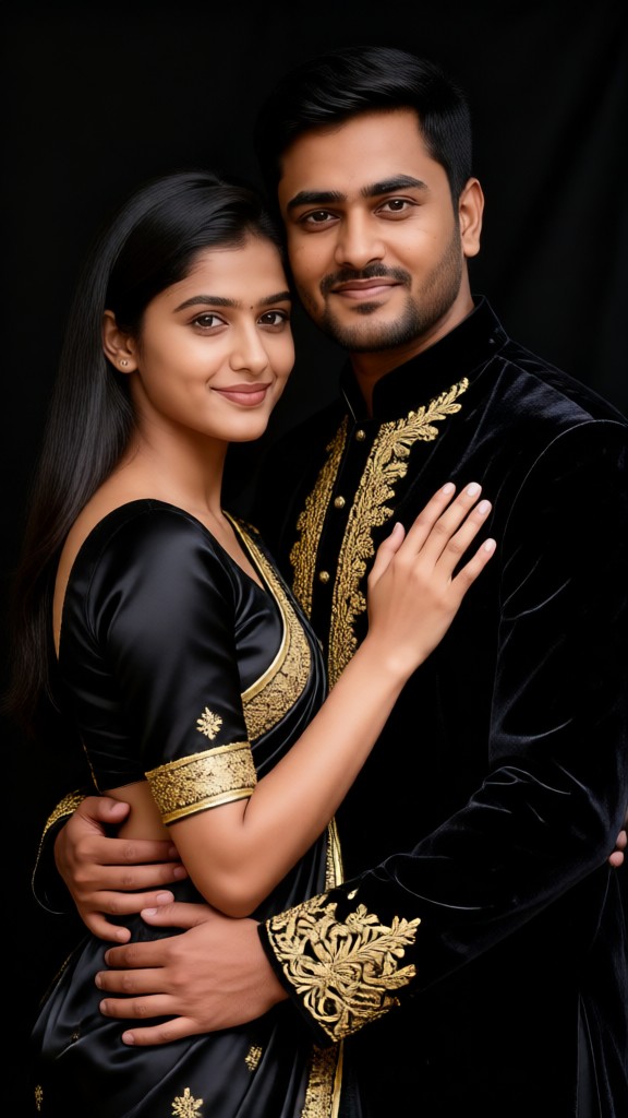 Black-themed traditional clothing - p2 image