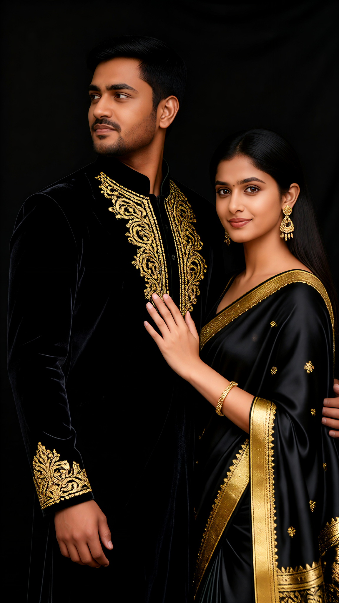 Black-themed traditional clothing - p4 image