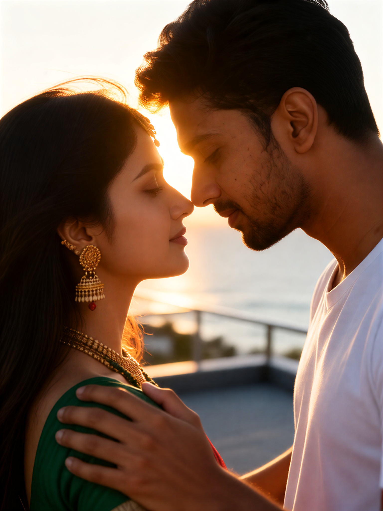 Sunset Portrait-couple -8 image