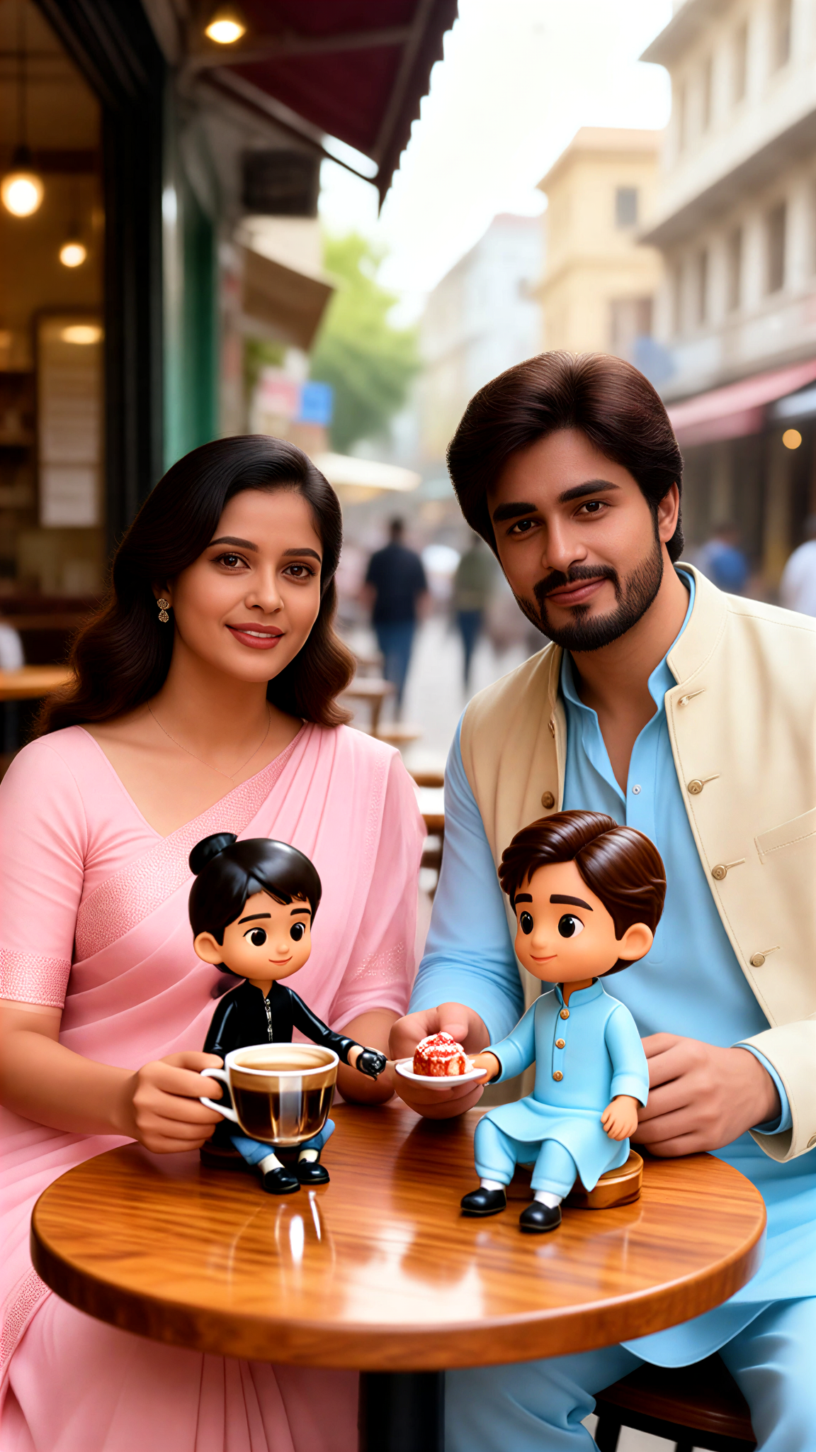 Coffee Date Couple Mini Me image
