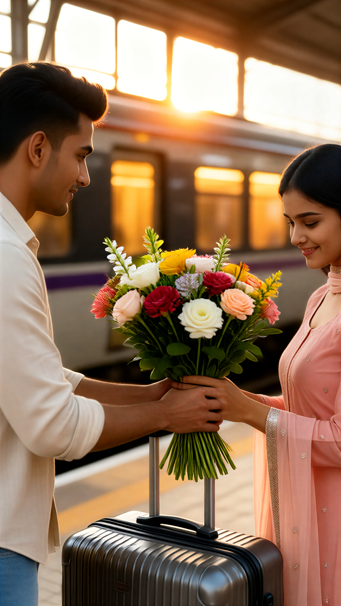 Suitcase Flower image