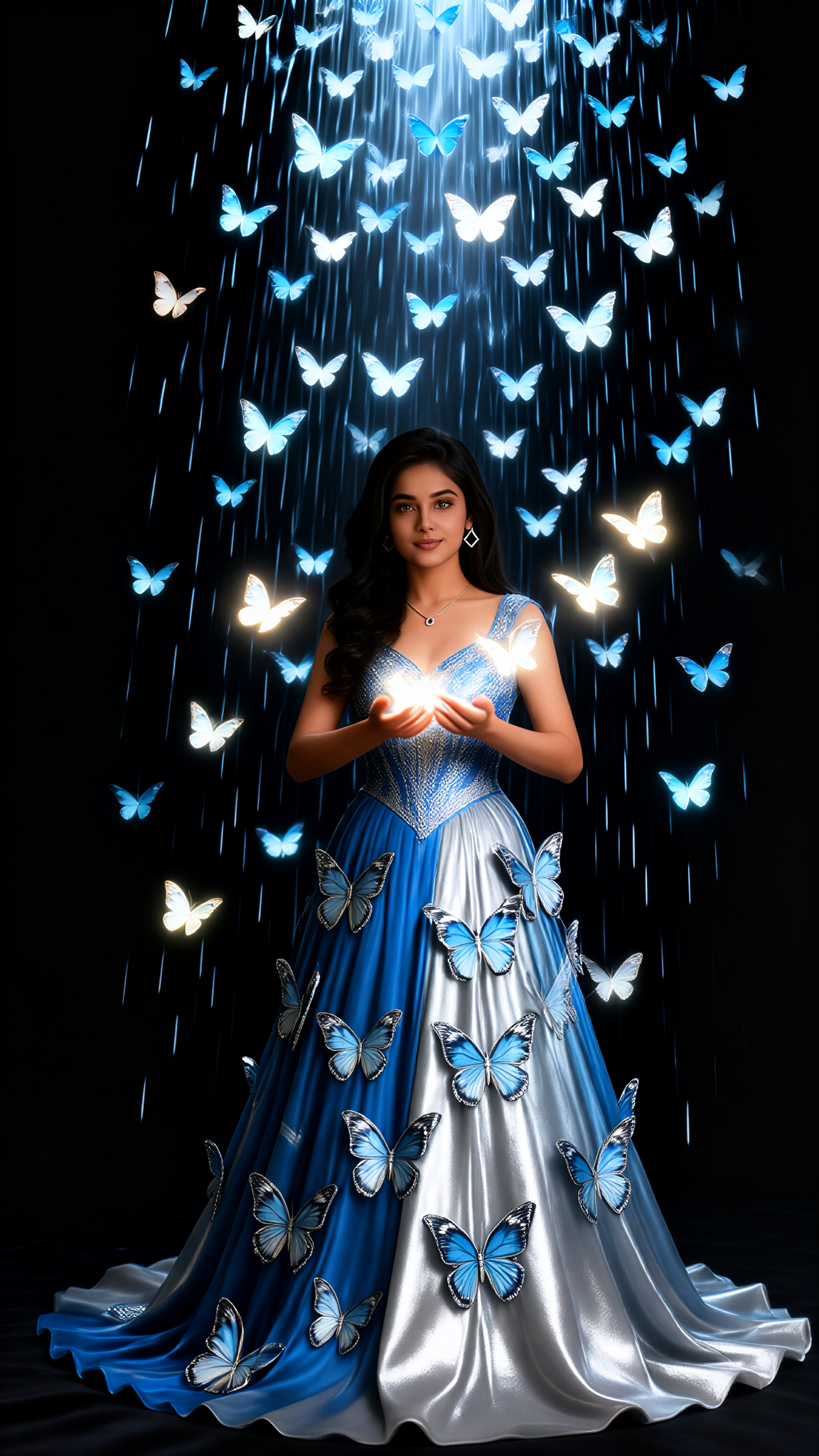 Butterfly Light Rain image