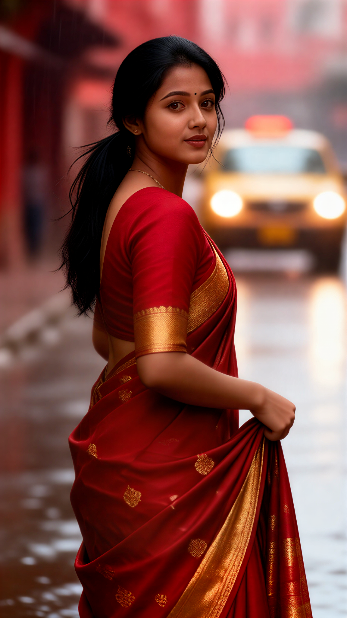 Vintage Bollywood Sari-3 image