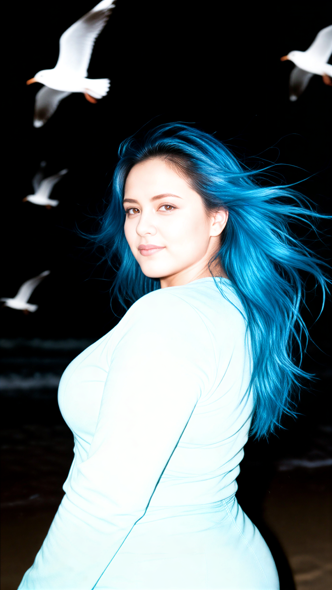 High exposure hair color image