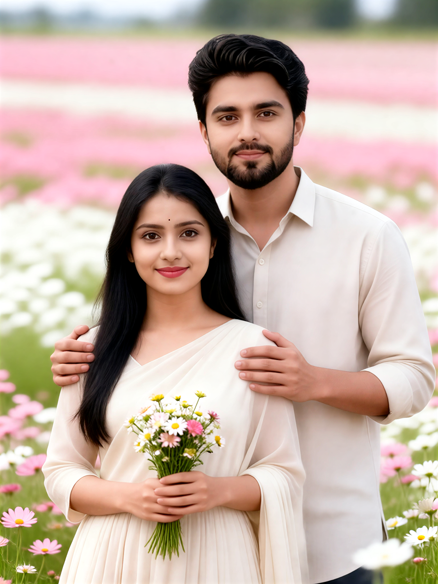 Realistic couple portraits-2 image