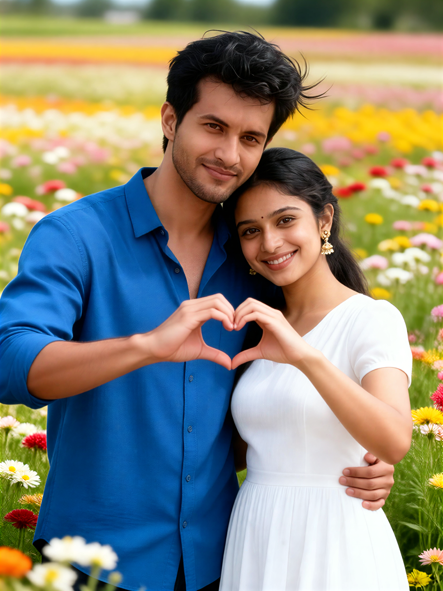 Realistic couple portraits-6 image