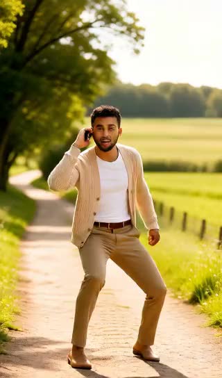 Handsome guy, handsome dance image