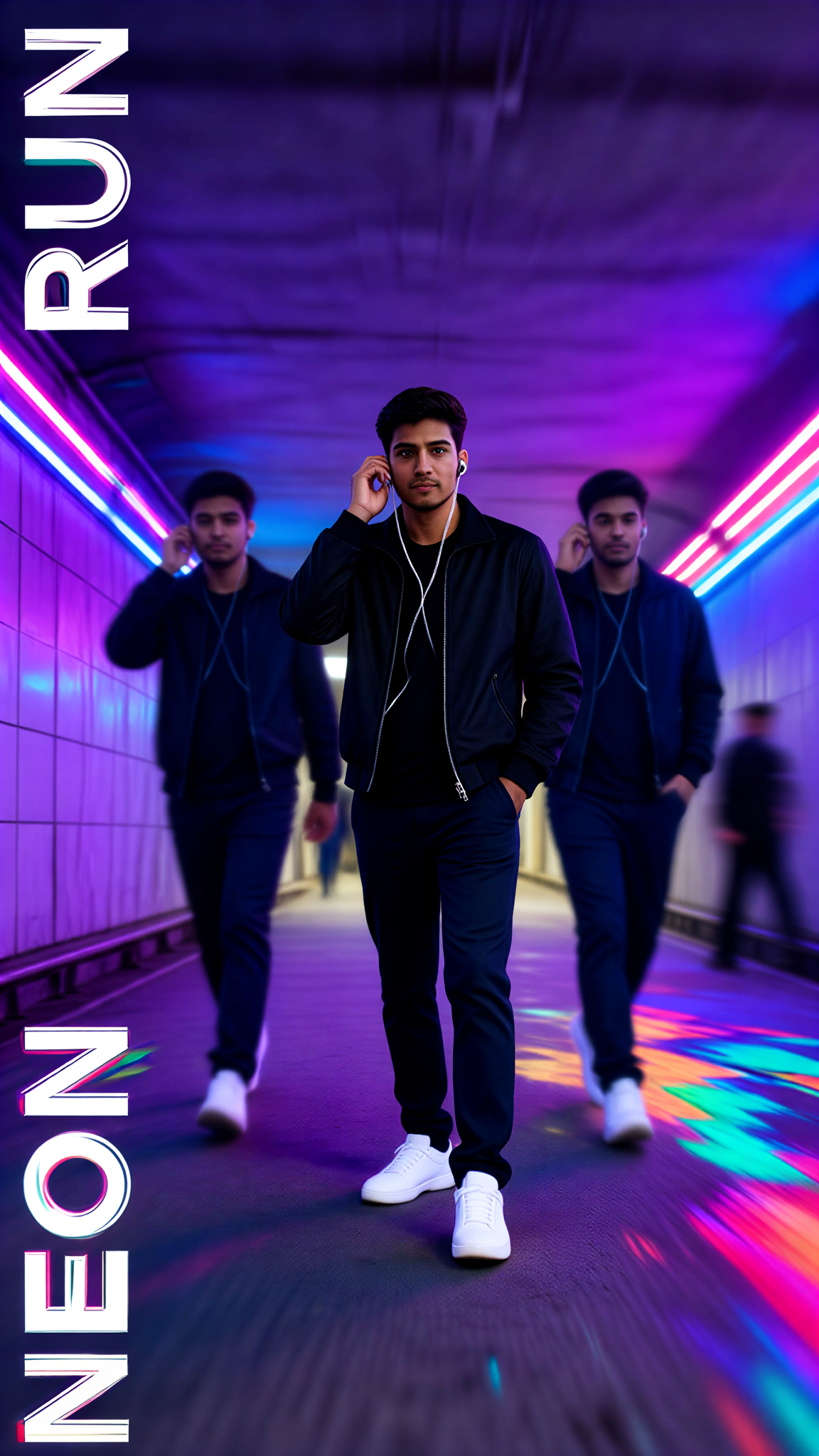 Neon Underpass image