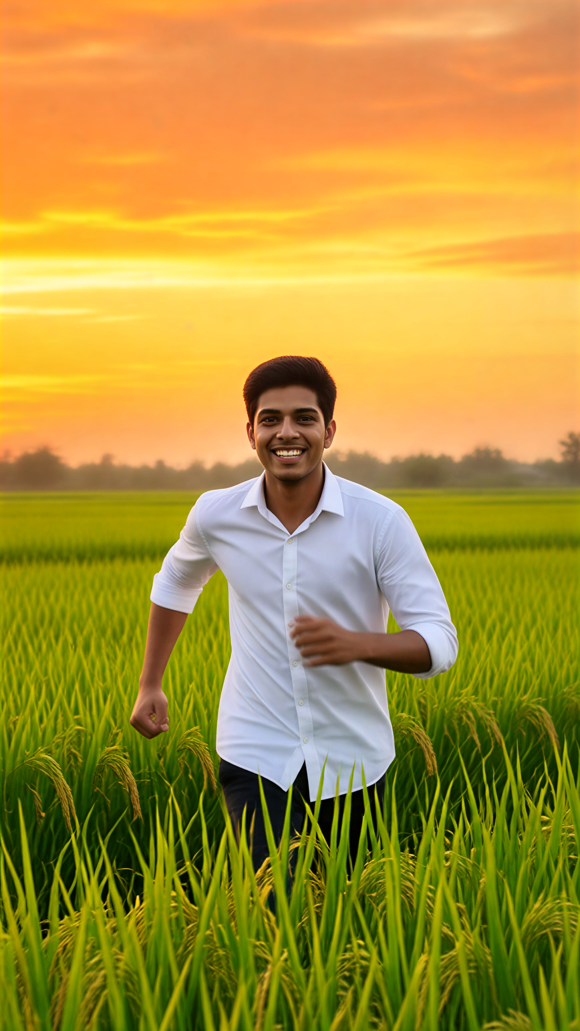 Portrait in a rice field-16 image