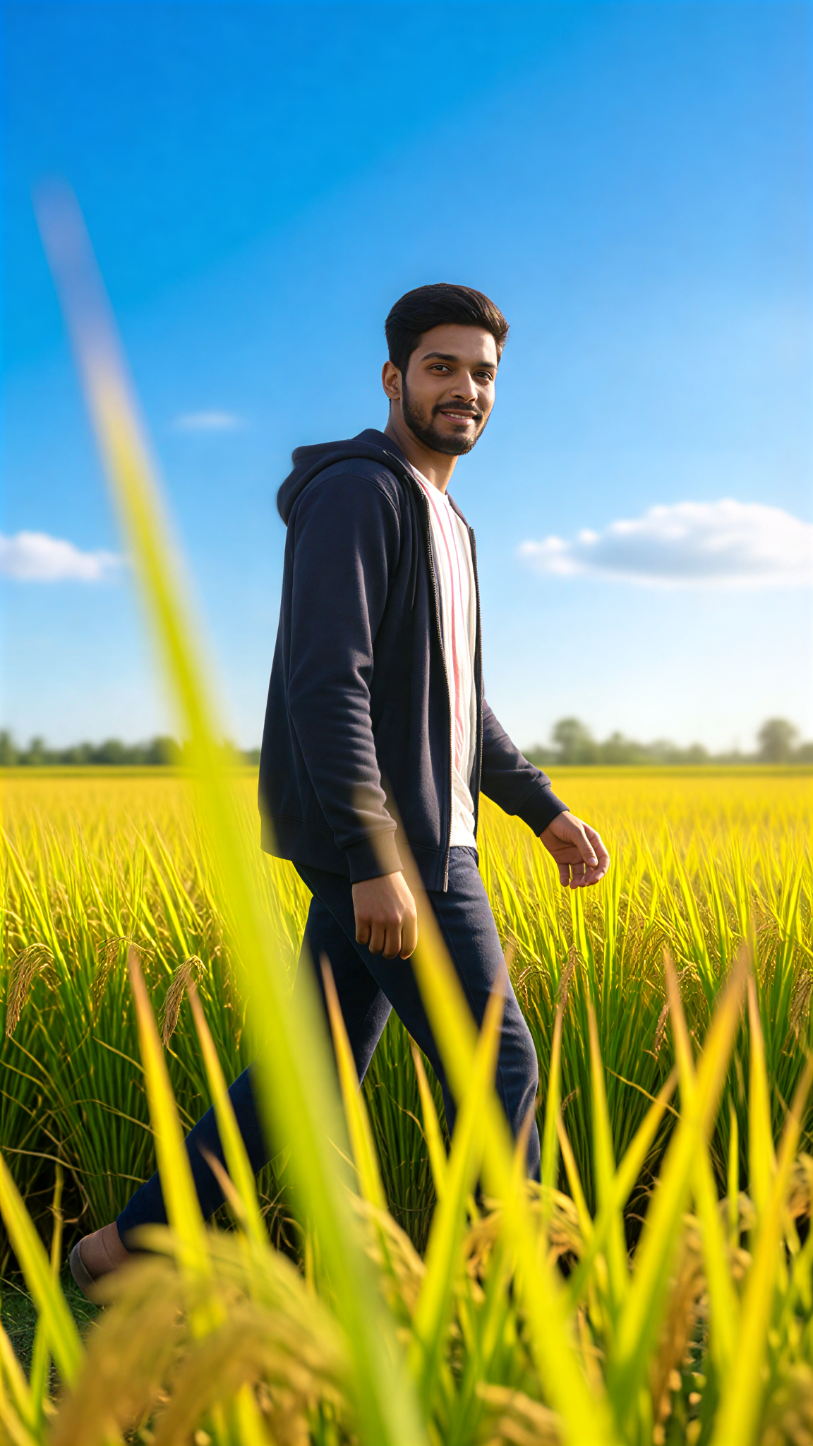 Portrait in a rice field-17 image