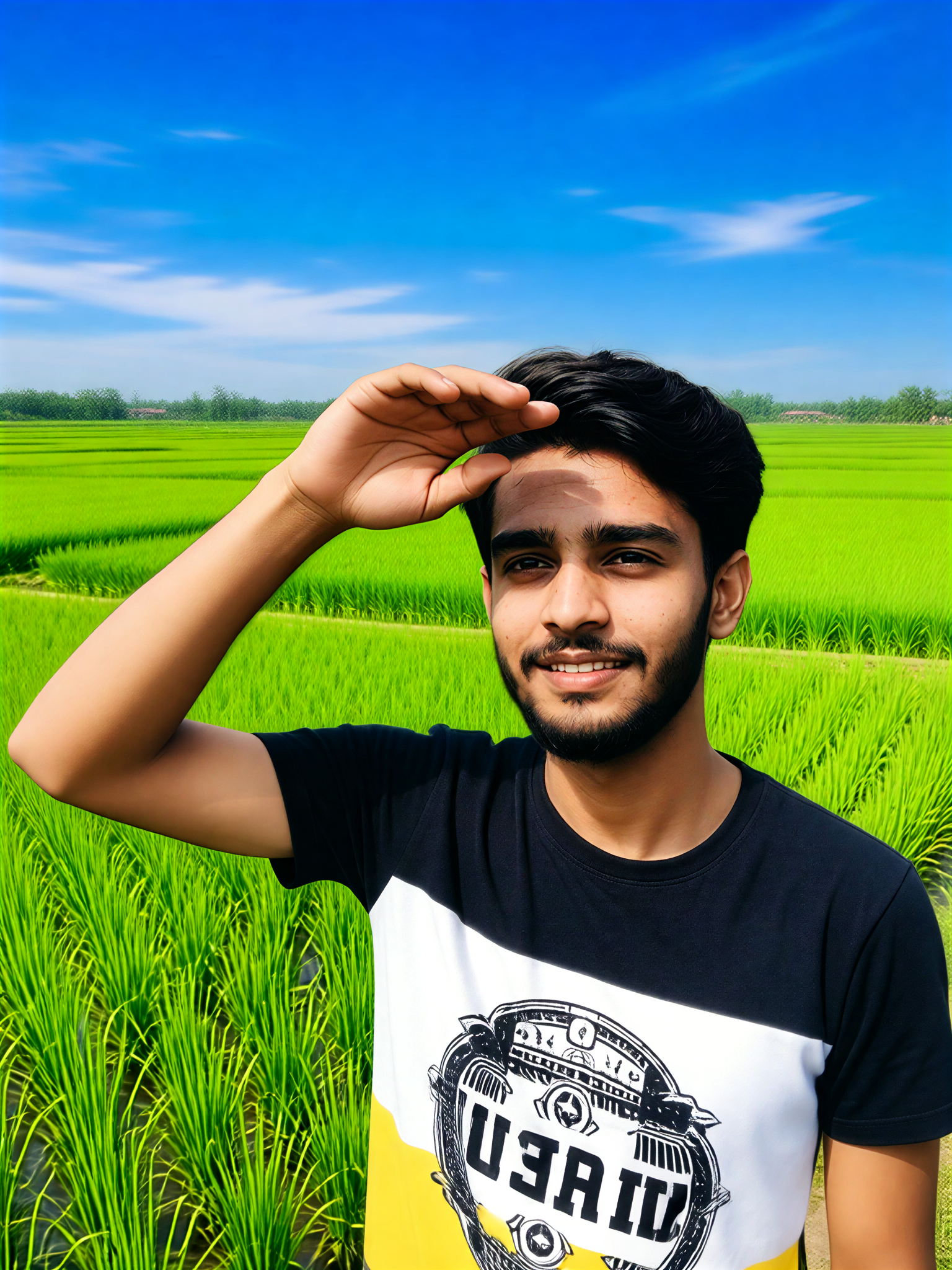 Portrait in a rice field-19 image