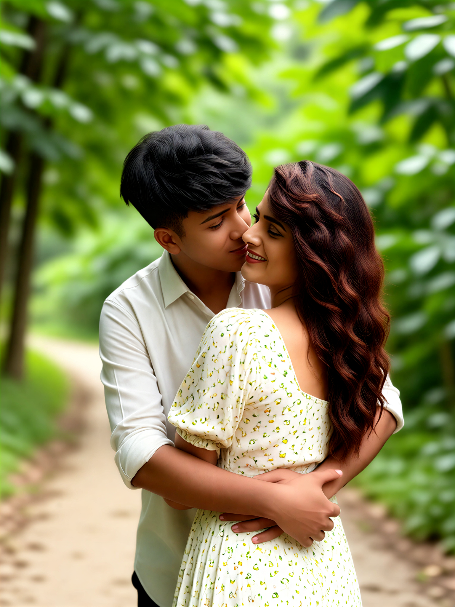 Realistic couple portraits-2 image