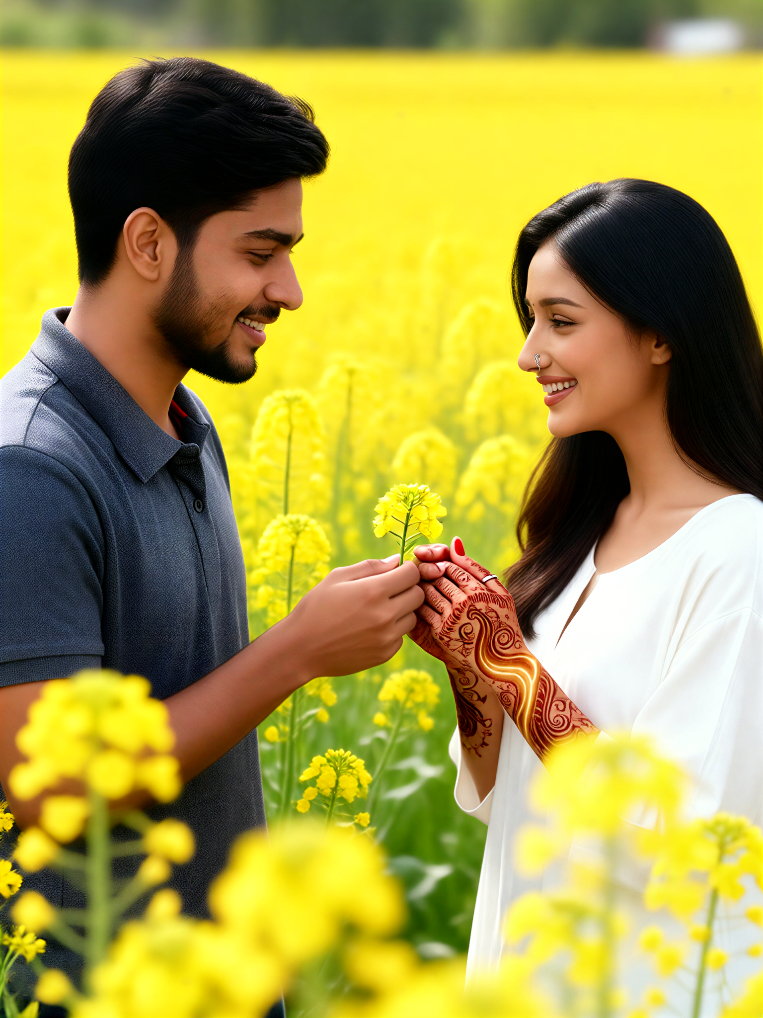 Realistic couple portraits-7 image