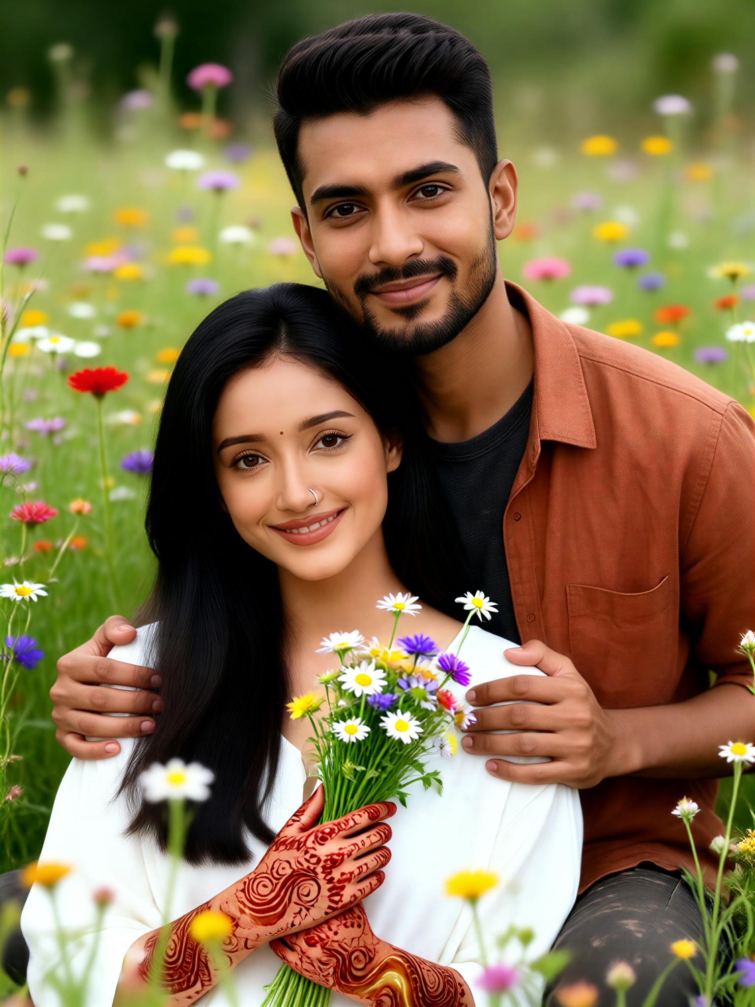 Realistic couple portraits-9 image