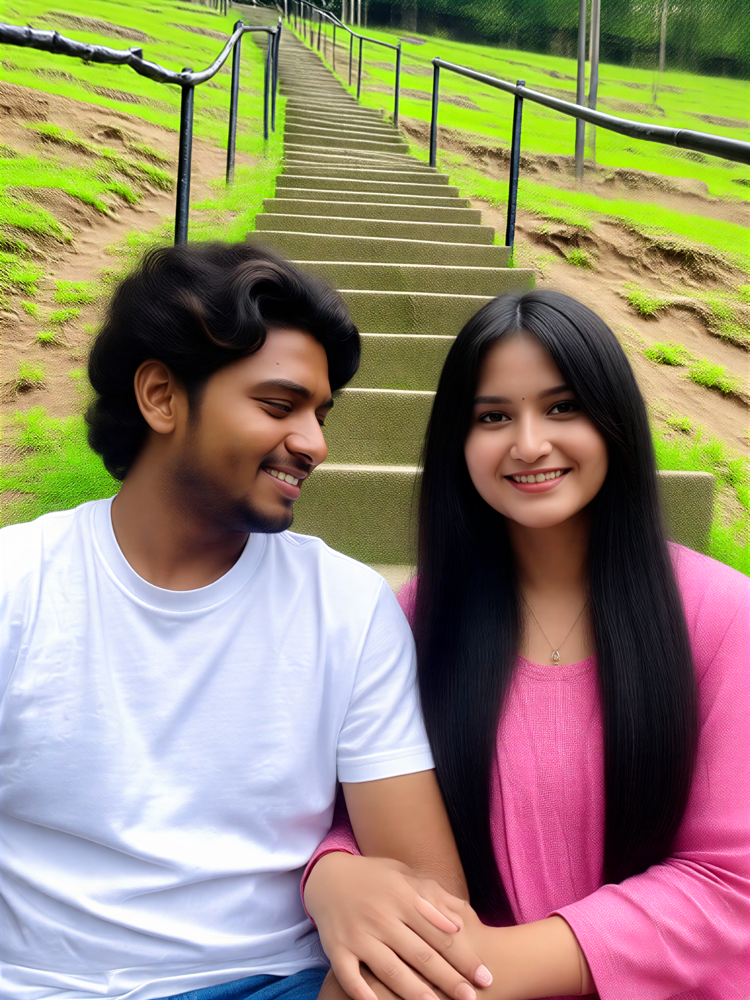 Realistic couple portraits-27 image