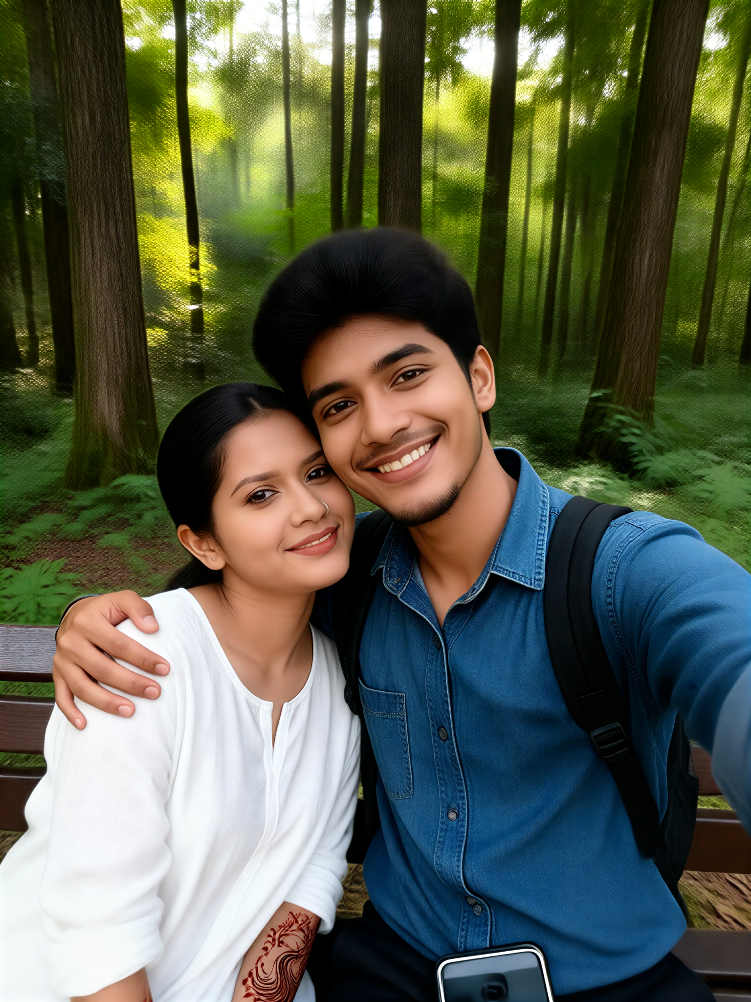 Realistic couple portraits-48 image