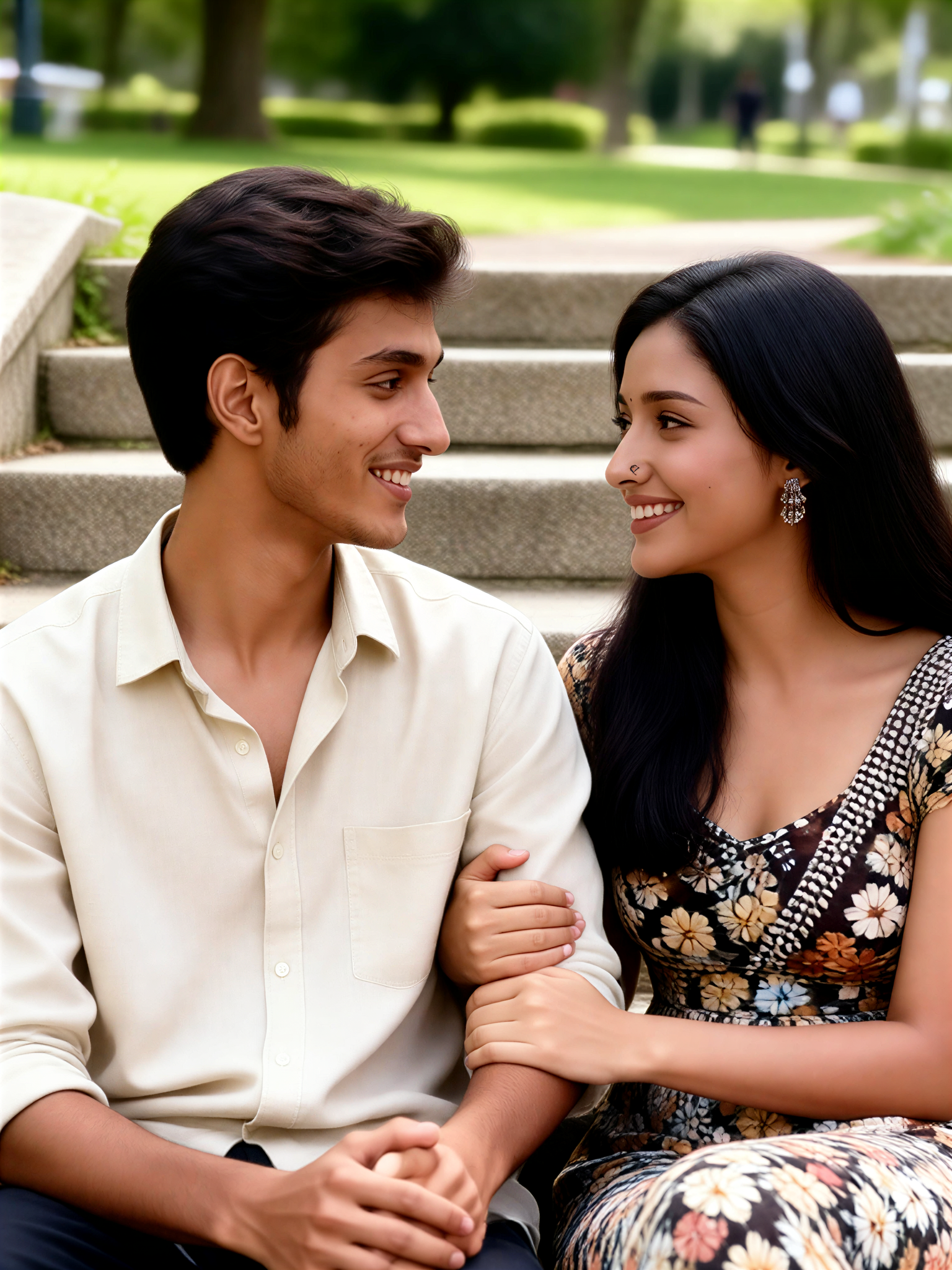 Realistic couple portraits-49 image
