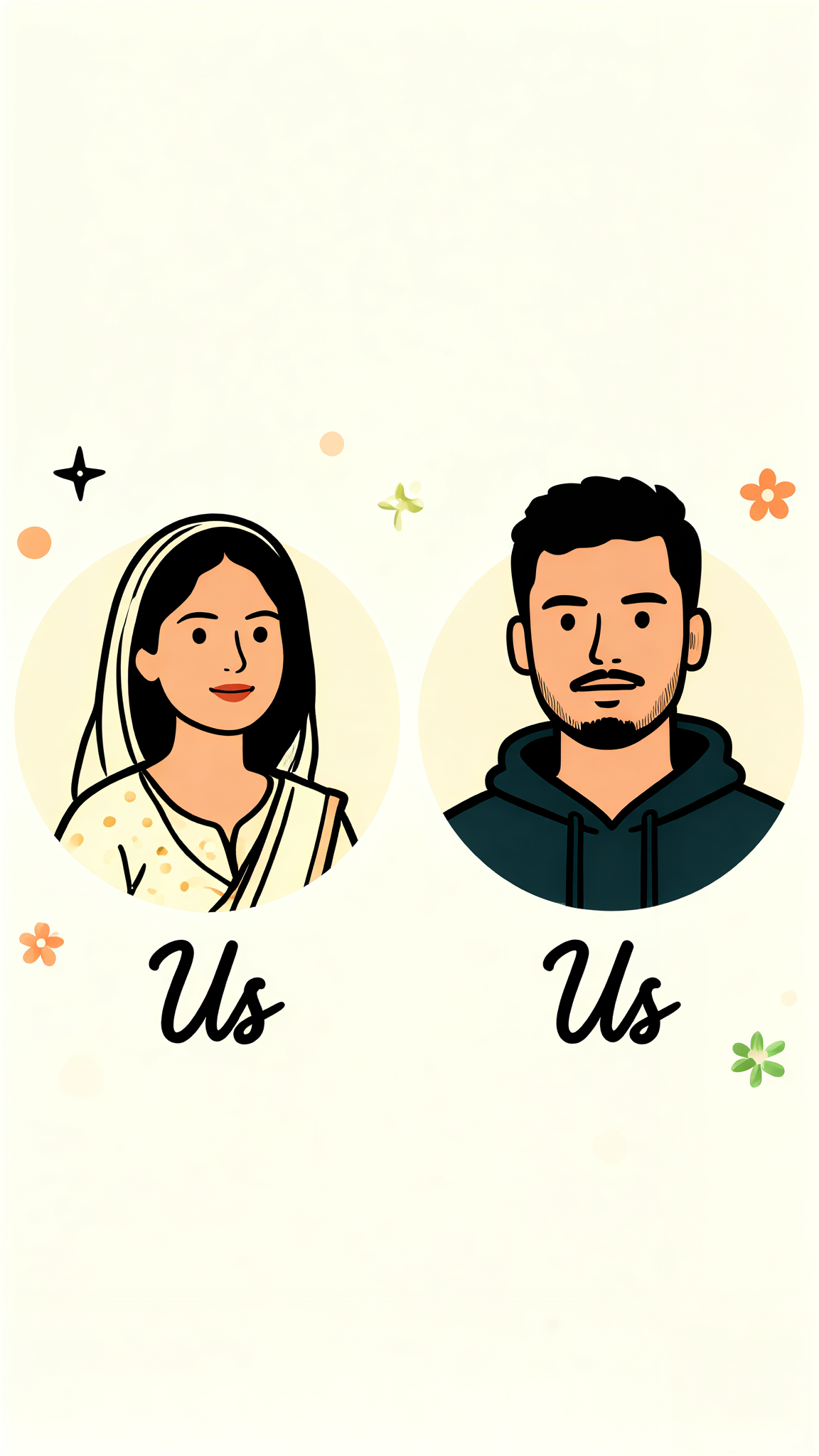 Simple Couple Icons image