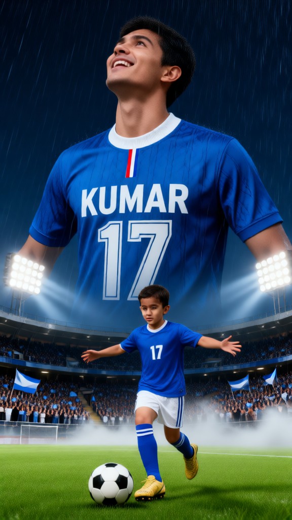 Blue jerseys for the World Cup image