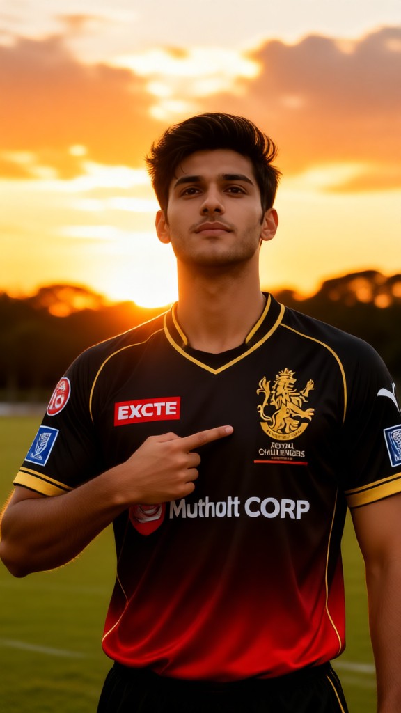 Pride of RCB Under Sunset image