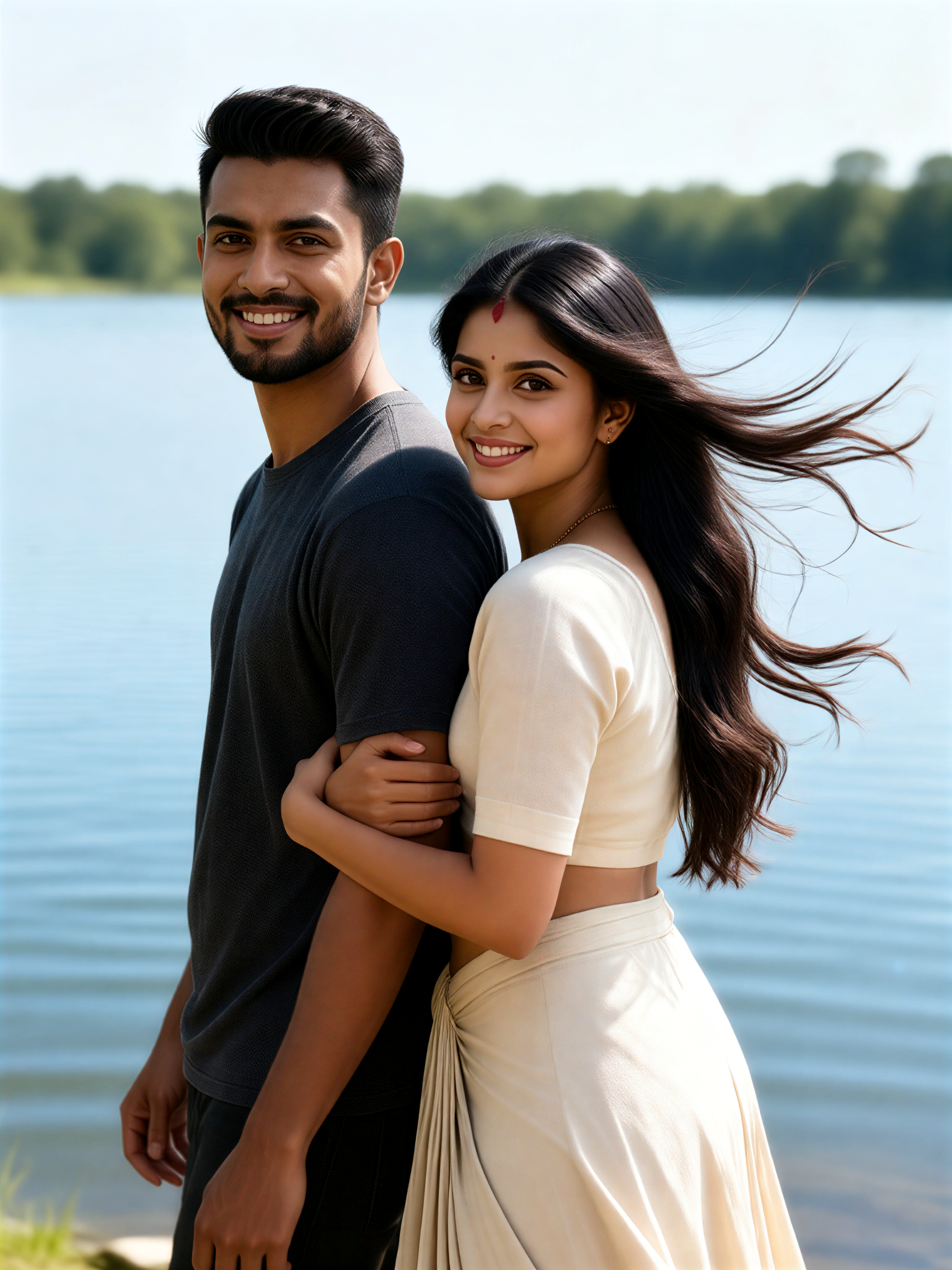 Realistic couple portraits-34 image